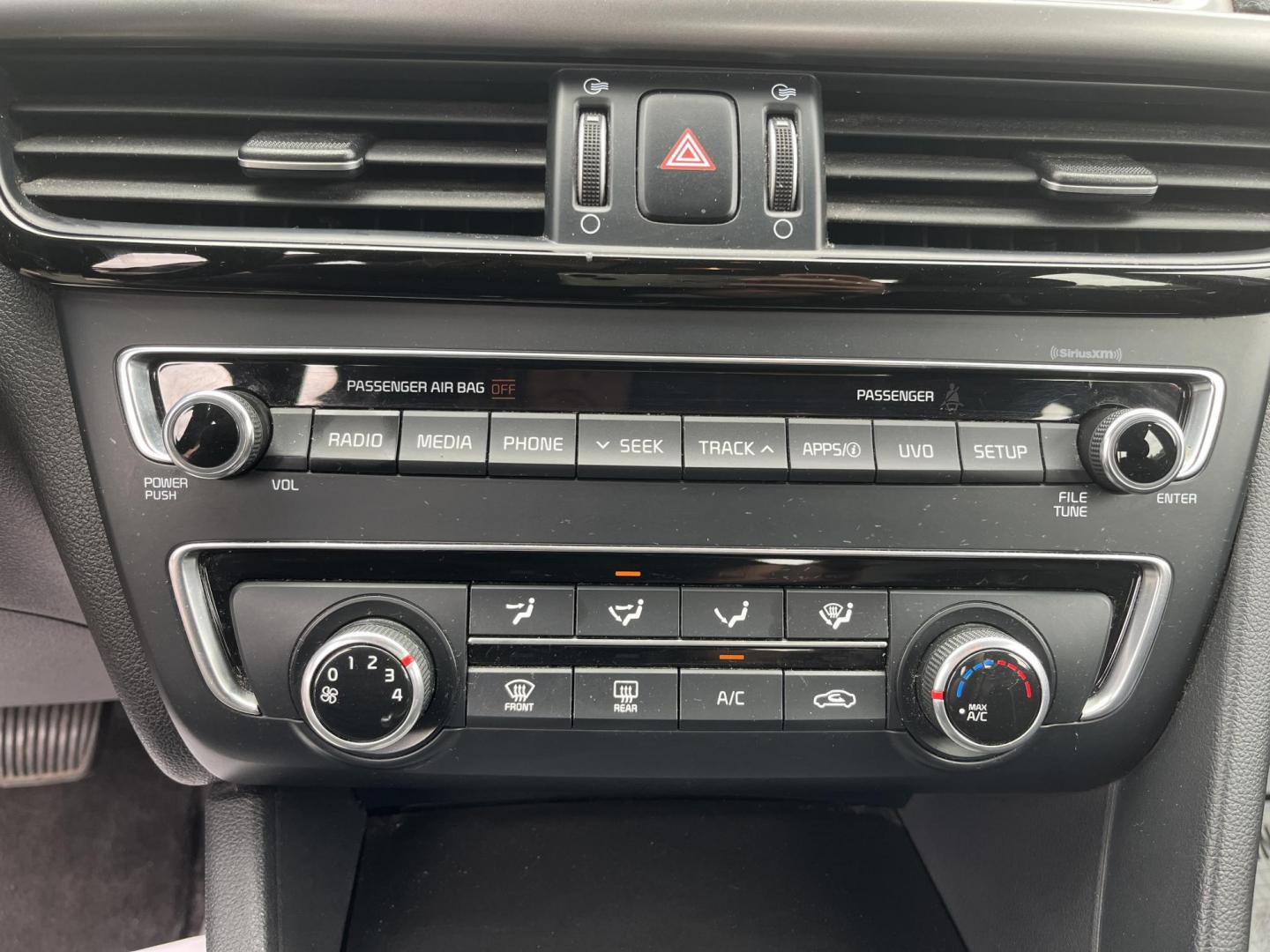 2018 Red /Black Kia Optima S (5XXGT4L37JG) with an 2.4L I4 DOHC 16V engine, 6 Speed Automatic transmission, located at 547 E. Main St., Orwell, OH, 44076, (440) 437-5893, 41.535435, -80.847855 - FRESH TRADE ALERT ---- This 2018 Kia Optima S is fuel efficient sedan with plenty of nice features. Powered by a 2.4 GDI engine and a 6 speed automatic transmission it's fuel efficient will not disappoint achieving a rating of 28 MPG combined and 34 MPG highway. On the exterior you get LED fog light - Photo#13