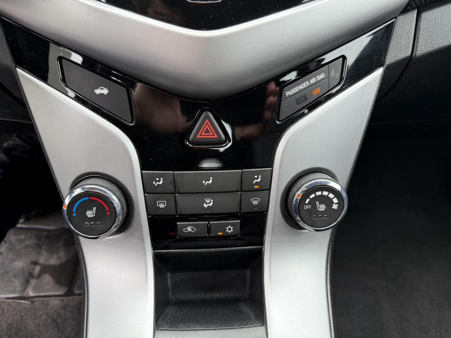 2015 Blue /Black Chevrolet Cruze 2LT Auto (1G1PE5SB7F7) with an 1.4L I4 DOHC 16V TURBO engine, 6-Speed Automatic transmission, located at 547 E. Main St., Orwell, OH, 44076, (440) 437-5893, 41.535435, -80.847855 - This 2015 Chevrolet Cruze is a nicely optioned compact car. Powered by a 1.4 I4 Turbocharged EcoTec engine and a 6 speed automatic transmission it achieves a very respectable 36 MPG highway. On the inside you get a leather interior, power drivers seat and, heated seats. This Car also has remote star - Photo#20