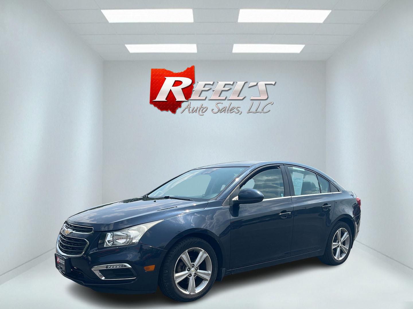 2015 Blue /Black Chevrolet Cruze 2LT Auto (1G1PE5SB7F7) with an 1.4L I4 DOHC 16V TURBO engine, 6-Speed Automatic transmission, located at 547 E. Main St., Orwell, OH, 44076, (440) 437-5893, 41.535435, -80.847855 - This 2015 Chevrolet Cruze is a nicely optioned compact car. Powered by a 1.4 I4 Turbocharged EcoTec engine and a 6 speed automatic transmission it achieves a very respectable 36 MPG highway. On the inside you get a leather interior, power drivers seat and, heated seats. This Car also has remote star - Photo#14