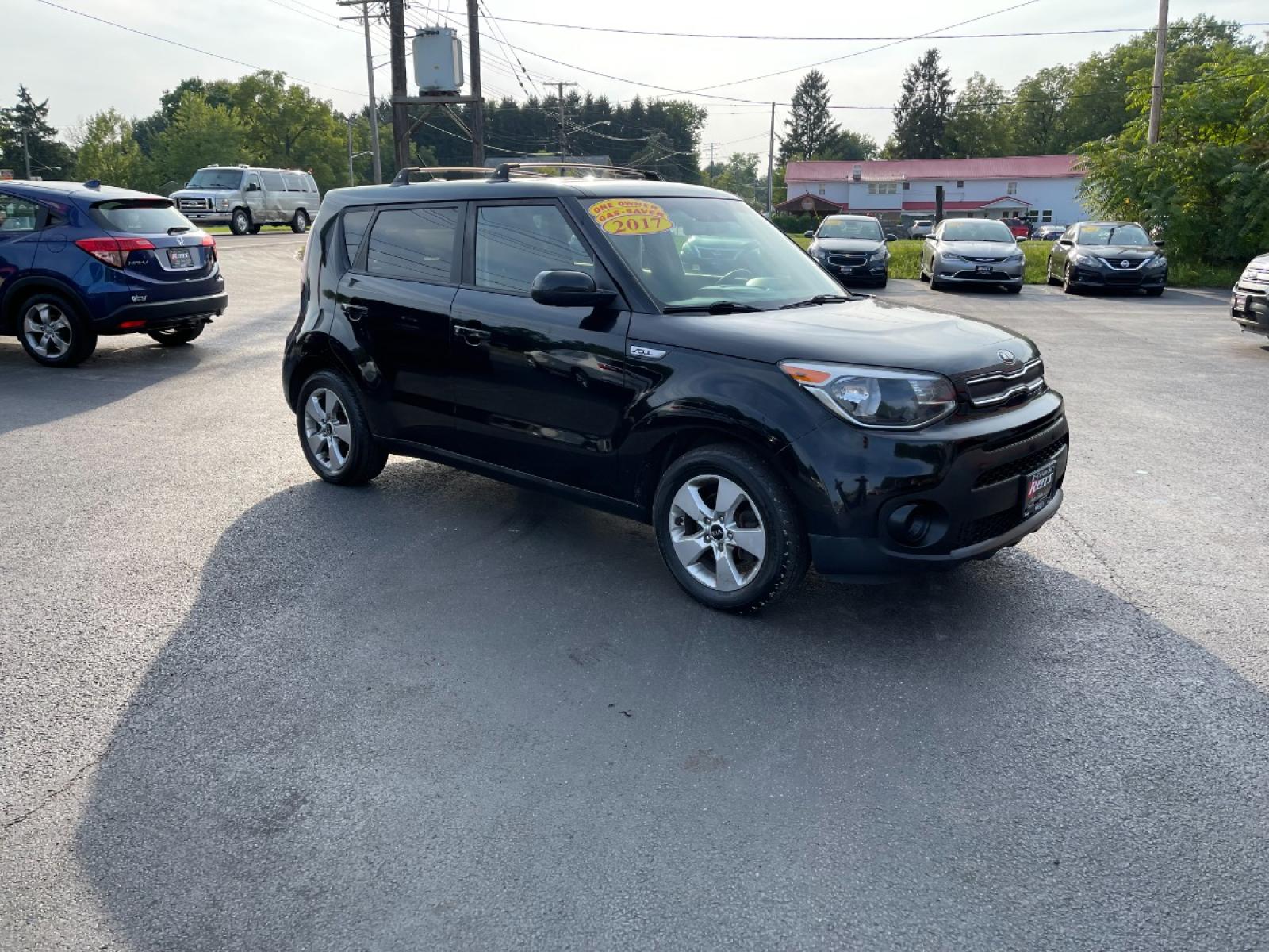 2017 Black /Black Kia Soul ! (KNDJN2A29H7) with an 1.6L I4 DOHC 16V engine, 6A transmission, located at 547 E. Main St., Orwell, OH, 44076, (440) 437-5893, 41.535435, -80.847855 - 2017 Kia Soul ---- One Owner Carfax ---- Super Good Gas Mileage ---- 6 Speed Manual ---- Fully Serviced and Recently Detailed ---- Reel's Auto Sales is located in both Chardon and Orwell Ohio. Financing available and trades welcome. Please call or text to confirm location, set an appointment or disc - Photo #2