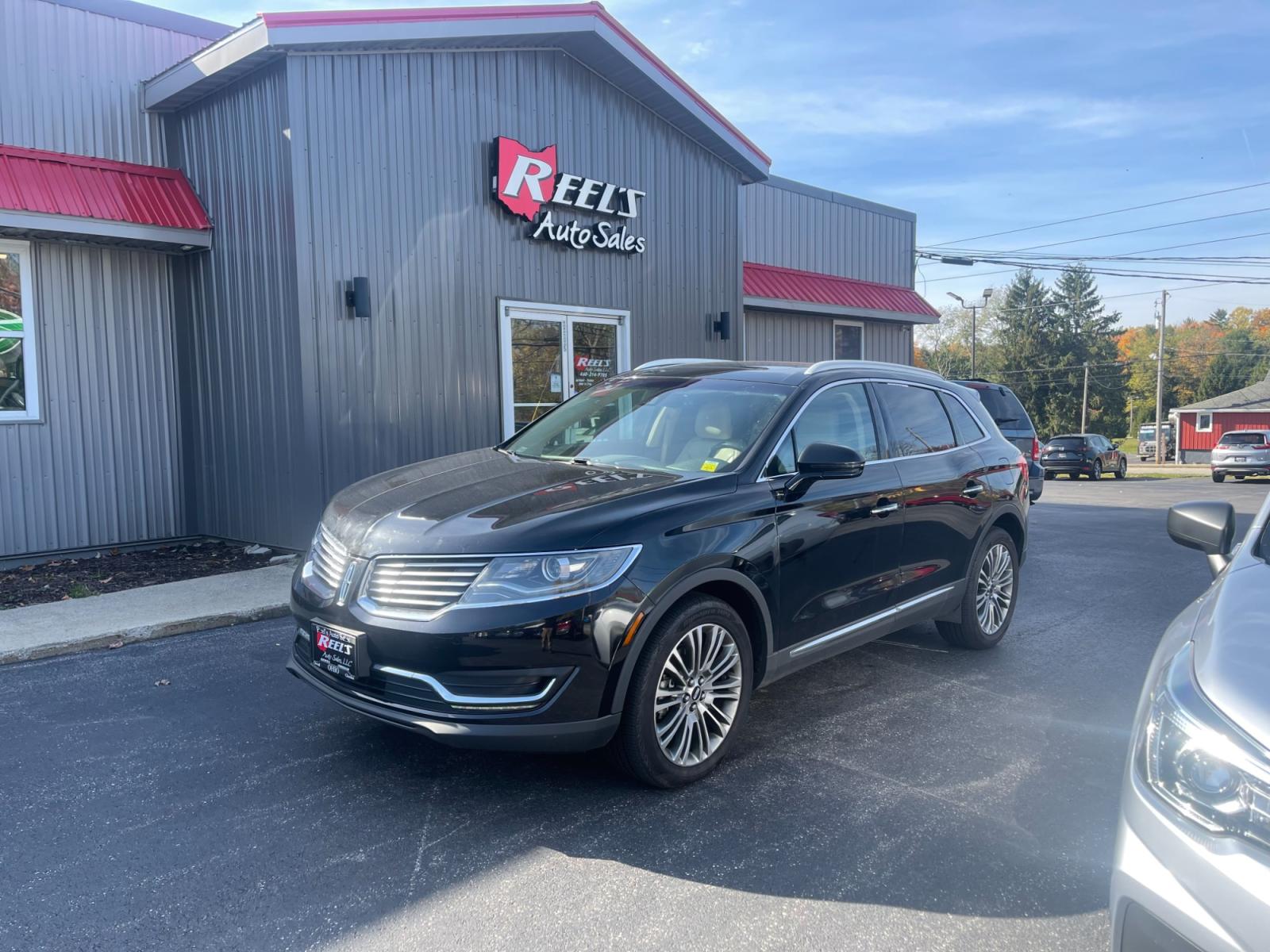 2017 Black /Black Lincoln MKX Reserve AWD (2LMPJ8LR2HB) with an 3.7L V6 DOHC 24V engine, 6A transmission, located at 11115 Chardon Rd. , Chardon, OH, 44024, (440) 214-9705, 41.580246, -81.241943 - 2017 Lincoln MKX ---- Heated and Cooled Leather Seats ---- Heated Second Row Seats ---- Fully Serviced and Recently Detailed ---- Reel's Auto Sales is located in both Chardon and Orwell Ohio. Financing available and trades welcome. Please call or text to confirm location, set an appointment or discu - Photo #0