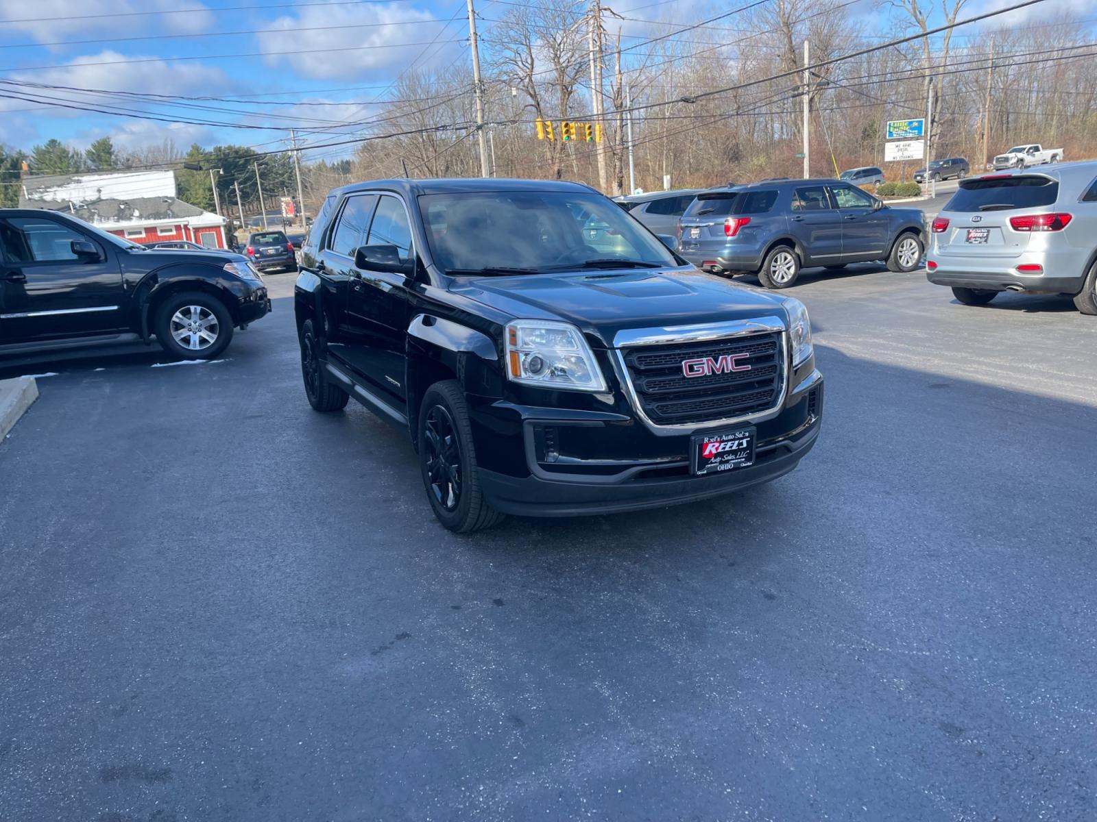 2017 Black /Black GMC Terrain SLE1 FWD (2GKALMEK5H6) with an 2.4L I4 DOHC 16V engine, 6A transmission, located at 547 E. Main St., Orwell, OH, 44076, (440) 437-5893, 41.535435, -80.847855 - 2017 GMC Terrain SLE-1 ---- 73K Miles ---- 23MPG Combined ---- Fully Serviced and Recently Detailed ---- Reel's Auto Sales is located in both Chardon and Orwell Ohio. Financing available and trades welcome. Please call or text to confirm location, set an appointment or discuss financing or trades. - Photo #2
