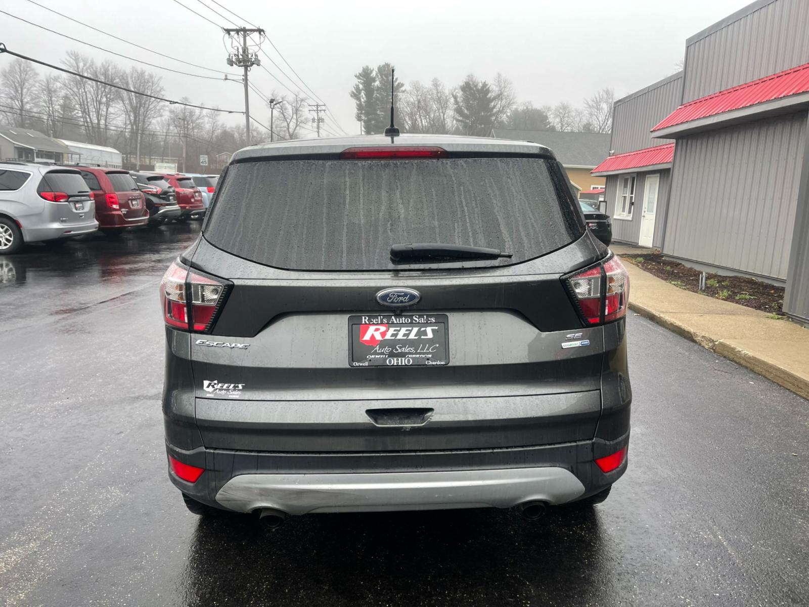 2017 Gray /Black Ford Escape SE 4WD (1FMCU9GD4HU) with an 1.5L I4 DOHC 16V TURBO engine, 6A transmission, located at 11115 Chardon Rd. , Chardon, OH, 44024, (440) 214-9705, 41.580246, -81.241943 - 2017 Ford Escape ---- All Wheel Drive ---- 24 MPG Combined ---- Fully Serviced and Recently Detailed ---- Reel's Auto Sales is located in both Chardon and Orwell Ohio. Financing available and trades welcome. Please call or text to confirm location, set an appointment or discuss financing or trades. - Photo #9