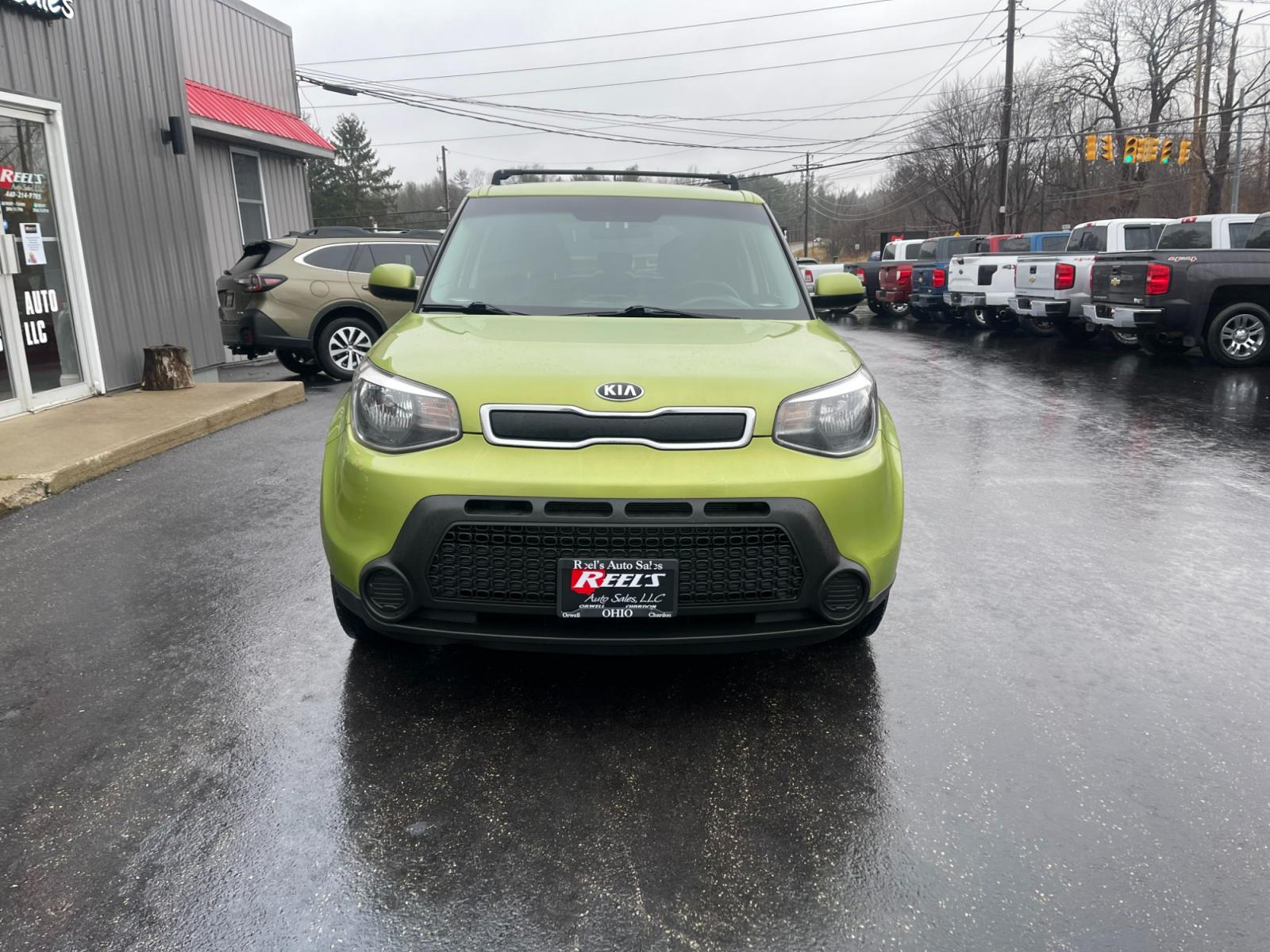 2016 Green /Black Kia Soul Base (KNDJN2A22G7) with an 1.6L I4 DOHC 16V engine, 6 Speed Manual transmission, located at 11115 Chardon Rd. , Chardon, OH, 44024, (440) 214-9705, 41.580246, -81.241943 - 2016 Kia Soul ---- 6 Speed Manual ---- 93K Miles ---- 26 MPG Combined ---- Fully Serviced and Recently Detailed ---- Reel's Auto Sales is located in both Chardon and Orwell Ohio. Financing available and trades welcome. Please call or text to confirm location, set an appointment or discuss financing - Photo #1