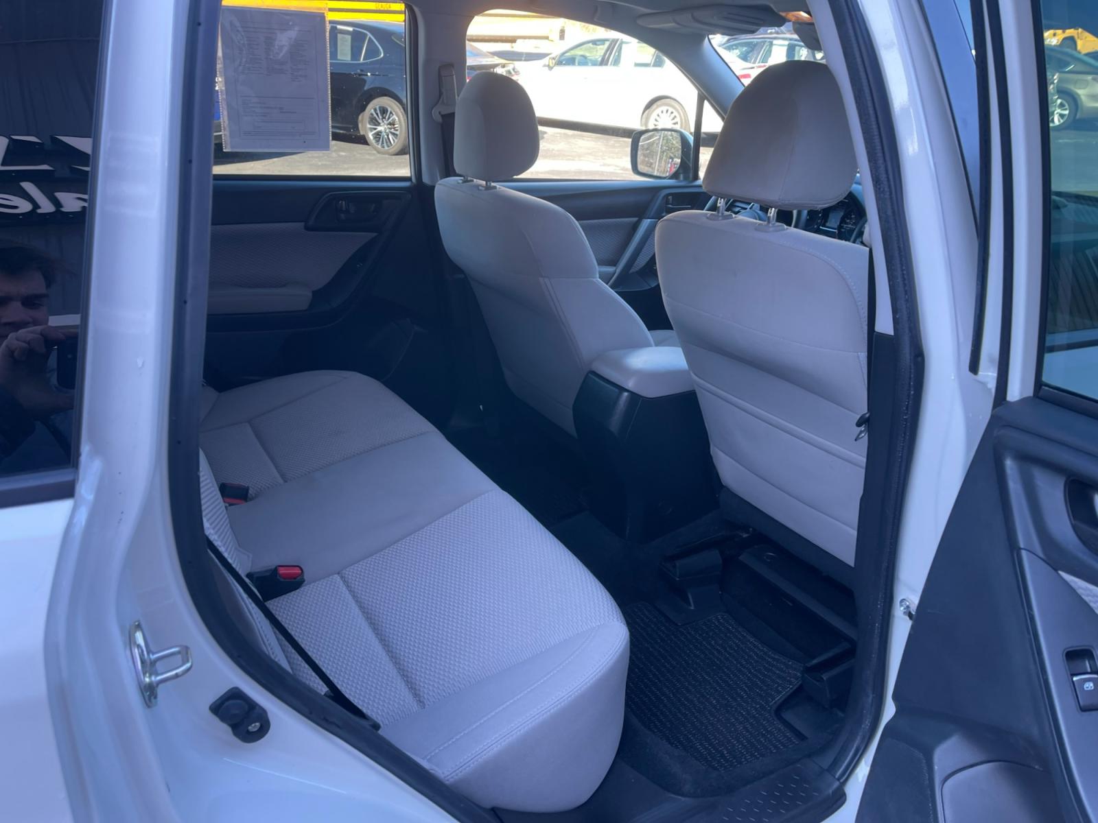 2018 White /Gray Subaru Forester 2.5i Premium PZEV CVT (JF2SJAGC0JH) with an 2.5L H4 SOHC 16V engine, Automatic transmission, located at 11115 Chardon Rd. , Chardon, OH, 44024, (440) 214-9705, 41.580246, -81.241943 - 2018 Subaru Forester ---- One Owner Carfax ---- 86K Miles ---- All Wheel Drive ----- 28 MPG Combined ---- Panoramic Moon Roof ---- Fully Serviced and Recently Detailed ---- Reel's Auto Sales is located in both Chardon and Orwell Ohio. Financing available and trades welcome. Please call or text to co - Photo #45