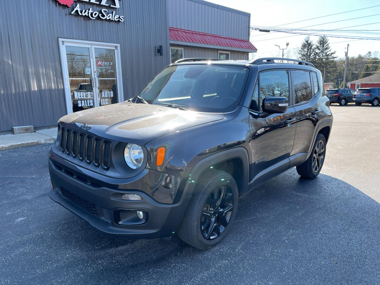 2016 Black /Black Jeep Renegade Latitude 4WD (ZACCJBBT5GP) with an 2.4L I4 DOHC 16V engine, 9A transmission, located at 547 E. Main St., Orwell, OH, 44076, (440) 437-5893, 41.535435, -80.847855 - 2016 Jeep Renegade ---- Batman v Superman Edition ---- Heated Seats ---- Heated Steering Wheel ---- All Wheel Drive ---- 24 MPG Combined ---- Fully Serviced and Recently Detailed ---- Reel's Auto Sales is located in both Chardon and Orwell Ohio. Financing available and trades welcome. Please call or - Photo #14