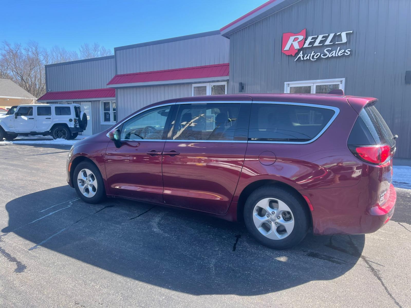 2017 Red /Black Chrysler Pacifica LX (2C4RC1CG6HR) with an 3.6L V6 DOHC 24V engine, 9A transmission, located at 11115 Chardon Rd. , Chardon, OH, 44024, (440) 214-9705, 41.580246, -81.241943 - 2017 Chrysler Pacifica LX ---- 8 Passenger Seating ---- Three Climate Zones ---- Fully Serviced and Recently Detailed ---- Reel's Auto Sales is located in both Chardon and Orwell Ohio. Financing available and trades welcome. Please call or text to confirm location, set an appointment or discuss fina - Photo #11