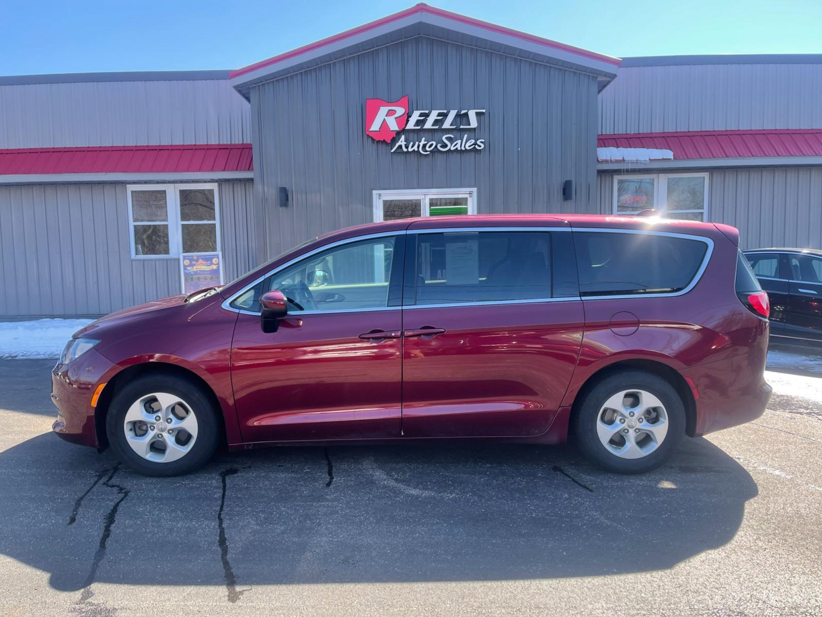 2017 Red /Black Chrysler Pacifica LX (2C4RC1CG6HR) with an 3.6L V6 DOHC 24V engine, 9A transmission, located at 11115 Chardon Rd. , Chardon, OH, 44024, (440) 214-9705, 41.580246, -81.241943 - 2017 Chrysler Pacifica LX ---- 8 Passenger Seating ---- Three Climate Zones ---- Fully Serviced and Recently Detailed ---- Reel's Auto Sales is located in both Chardon and Orwell Ohio. Financing available and trades welcome. Please call or text to confirm location, set an appointment or discuss fina - Photo #13