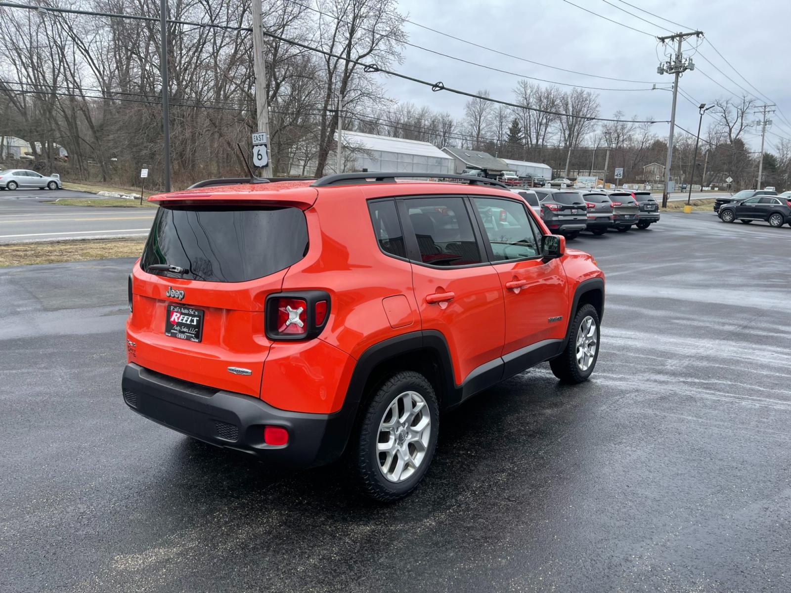 2017 Orange /Black Jeep Renegade Latitude 4WD (ZACCJBBB6HP) with an 2.4L I4 DOHC 16V engine, 9A transmission, located at 11115 Chardon Rd. , Chardon, OH, 44024, (440) 214-9705, 41.580246, -81.241943 - 2017 Jeep Renegade Latitude 4WD ---- Only 76K Miles ---- Push Button Start ---- 24 MPG Combined ---- Classic Jeep Looks With Great Fuel Economy ---- Fully Serviced and Recently Detailed ---- Reel's Auto Sales is located in both Chardon and Orwell Ohio. Financing available and trades welcome. Please - Photo #7