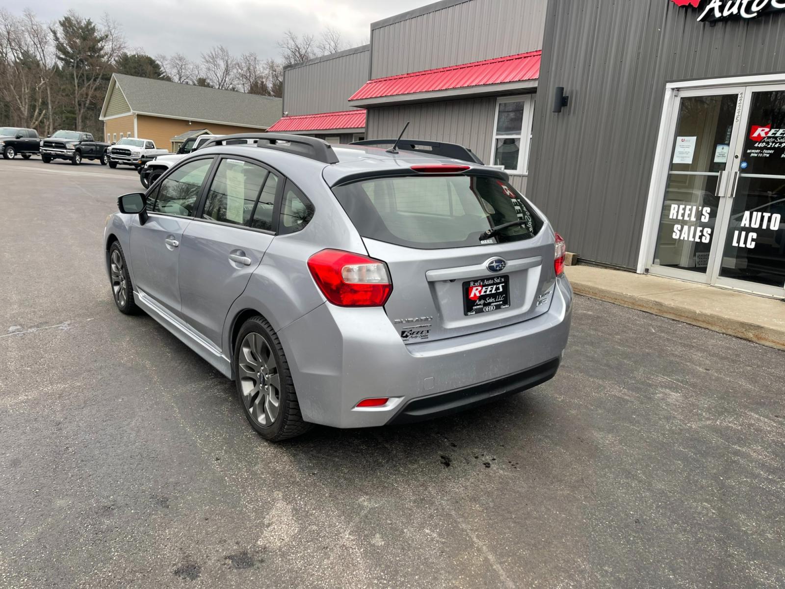 2015 Silver /Black Subaru Impreza 2.0i Sport Premium PZEV CVT 5-Door (JF1GPAT69F8) with an 2.0L H4 DOHC 16V engine, Automatic transmission, located at 11115 Chardon Rd. , Chardon, OH, 44024, (440) 214-9705, 41.580246, -81.241943 - 2015 Subaru Impreza 2.0i Sport Premium ---- 95K Miles ---- All Wheel Drive ---- 31 MPG Combined ---- Prefect Fuel Efficient And All Weather Car ---- Fully Serviced and Recently Detailed ---- Reel's Auto Sales is located in both Chardon and Orwell Ohio. Financing available and trades welcome. Please - Photo #9