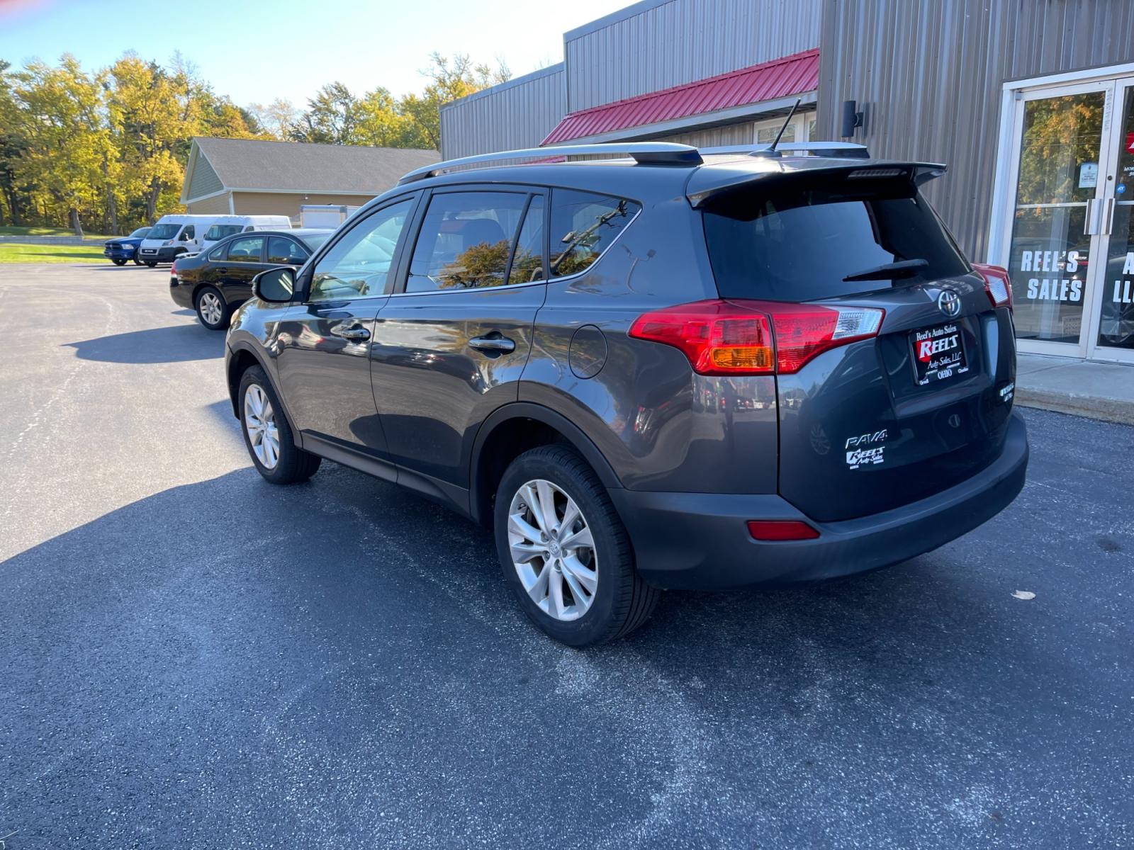 2015 Gray /Black Toyota RAV4 Limited AWD (JTMDFREV3FD) with an 2.5L I4 DOHC 16V engine, 6-Speed Automatic transmission, located at 547 E. Main St., Orwell, OH, 44076, (440) 437-5893, 41.535435, -80.847855 - This 2015 Toyota RAV4 Limited AWD is a reliable crossover SUV that offers a comfortable ride, spacious cabin, and good fuel economy. It is equipped with a 2.5-liter four-cylinder engine that delivers 176 horsepower, paired with a six-speed automatic transmission. The all-wheel-drive system provides - Photo #10