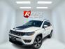2018 White /White Jeep Compass Latitude 4WD (3C4NJDBB3JT) with an 2.4L I4 DOHC 16V engine, Automatic transmission, located at 11115 Chardon Rd. , Chardon, OH, 44024, (440) 214-9705, 41.580246, -81.241943- Photo#0