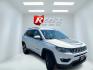 2018 White /White Jeep Compass Latitude 4WD (3C4NJDBB3JT) with an 2.4L I4 DOHC 16V engine, Automatic transmission, located at 11115 Chardon Rd. , Chardon, OH, 44024, (440) 214-9705, 41.580246, -81.241943- Photo#2