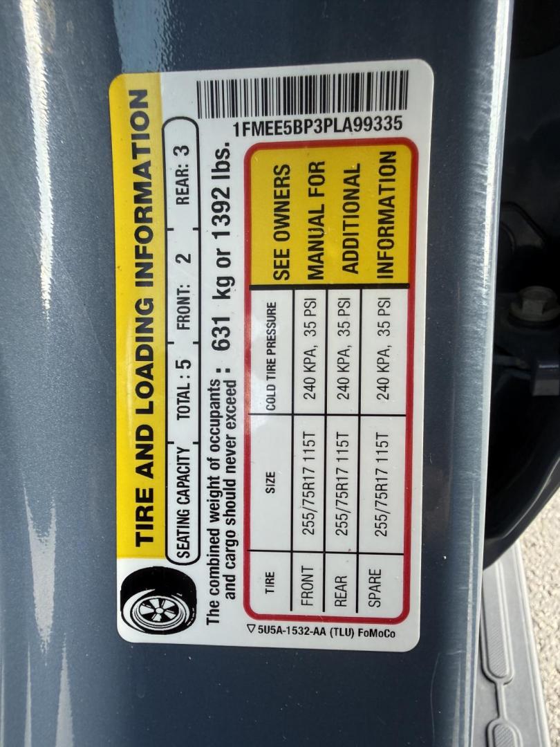 2023 Blue /Tan Ford Bronco Big Bend 4-Door (1FMEE5BP3PL) with an 2.7L V6 DOHC 24V TWIN TURBO engine, Automatic transmission, located at 547 E. Main St., Orwell, OH, 44076, (440) 437-5893, 41.535435, -80.847855 - 2023 Ford Bronco Big Bend – Adventure-Ready with 2.7L Twin-Turbo Power and Fresh Off-Road Tires! This 2023 Ford Bronco Big Bend is a clean, capable 4-door ready to take on trails, sand, snow, or daily drives! Powered by the strong 2.7L Twin-Turbo EcoBoost V6 engine paired with a smooth 10-speed a - Photo#37
