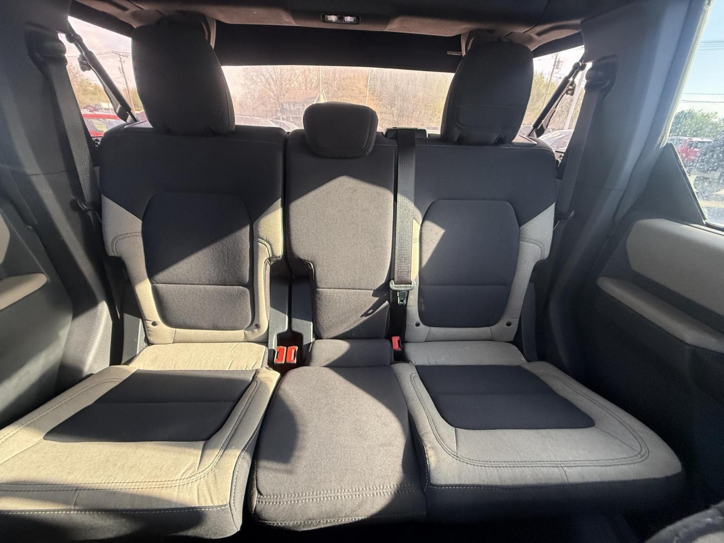 2023 Blue /Tan Ford Bronco Big Bend 4-Door (1FMEE5BP3PL) with an 2.7L V6 DOHC 24V TWIN TURBO engine, Automatic transmission, located at 547 E. Main St., Orwell, OH, 44076, (440) 437-5893, 41.535435, -80.847855 - 2023 Ford Bronco Big Bend – Adventure-Ready with 2.7L Twin-Turbo Power and Fresh Off-Road Tires! This 2023 Ford Bronco Big Bend is a clean, capable 4-door ready to take on trails, sand, snow, or daily drives! Powered by the strong 2.7L Twin-Turbo EcoBoost V6 engine paired with a smooth 10-speed a - Photo#23