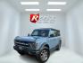 2023 Blue /Tan Ford Bronco Big Bend 4-Door (1FMEE5BP3PL) with an 2.7L V6 DOHC 24V TWIN TURBO engine, Automatic transmission, located at 547 E. Main St., Orwell, OH, 44076, (440) 437-5893, 41.535435, -80.847855 - 2023 Ford Bronco Big Bend – Adventure-Ready with 2.7L Twin-Turbo Power and Fresh Off-Road Tires! This 2023 Ford Bronco Big Bend is a clean, capable 4-door ready to take on trails, sand, snow, or daily drives! Powered by the strong 2.7L Twin-Turbo EcoBoost V6 engine paired with a smooth 10-speed a - Photo#0