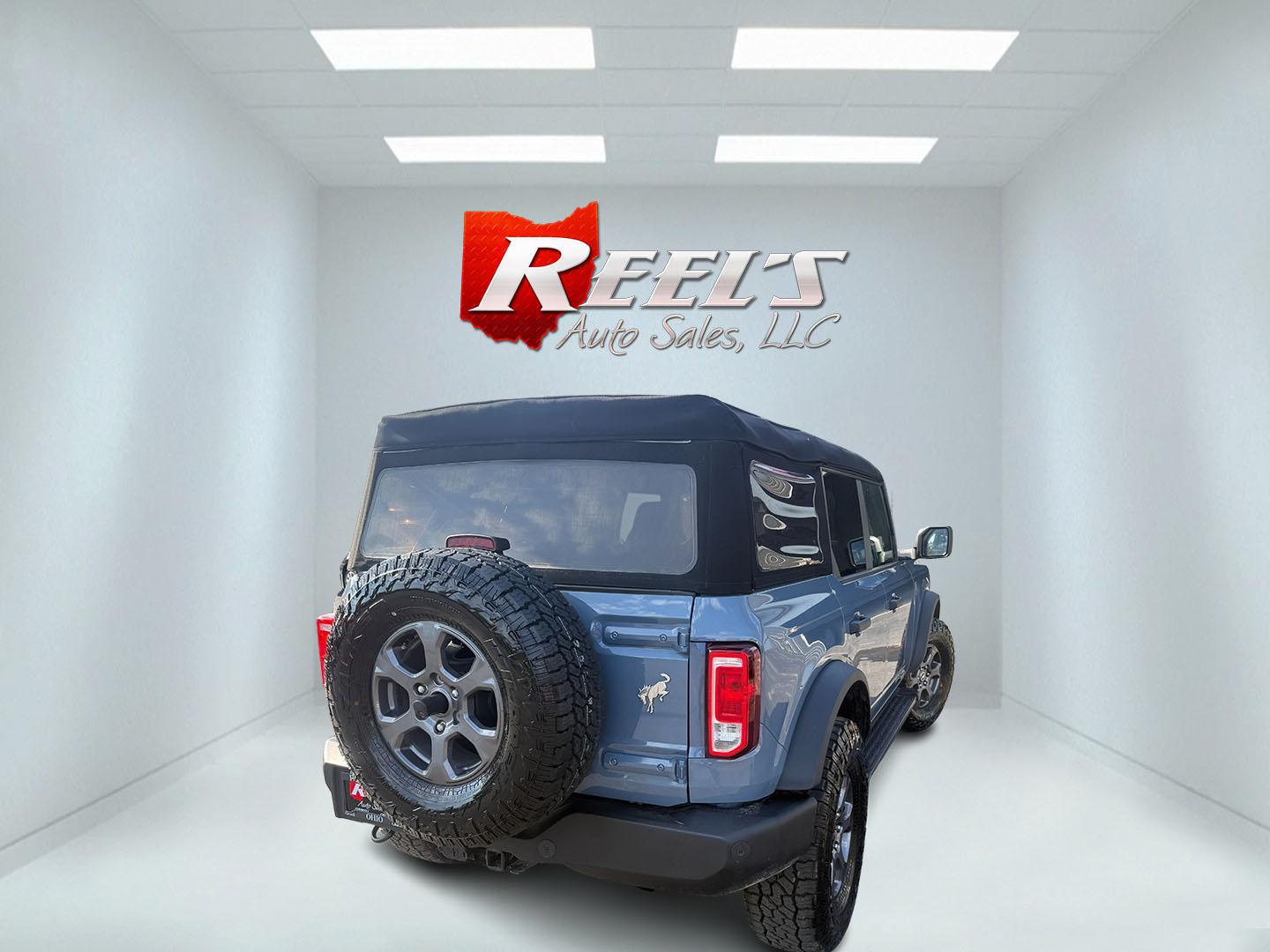 2023 Blue /Tan Ford Bronco Big Bend 4-Door (1FMEE5BP3PL) with an 2.7L V6 DOHC 24V TWIN TURBO engine, Automatic transmission, located at 547 E. Main St., Orwell, OH, 44076, (440) 437-5893, 41.535435, -80.847855 - 2023 Ford Bronco Big Bend – Adventure-Ready with 2.7L Twin-Turbo Power and Fresh Off-Road Tires! This 2023 Ford Bronco Big Bend is a clean, capable 4-door ready to take on trails, sand, snow, or daily drives! Powered by the strong 2.7L Twin-Turbo EcoBoost V6 engine paired with a smooth 10-speed a - Photo#30