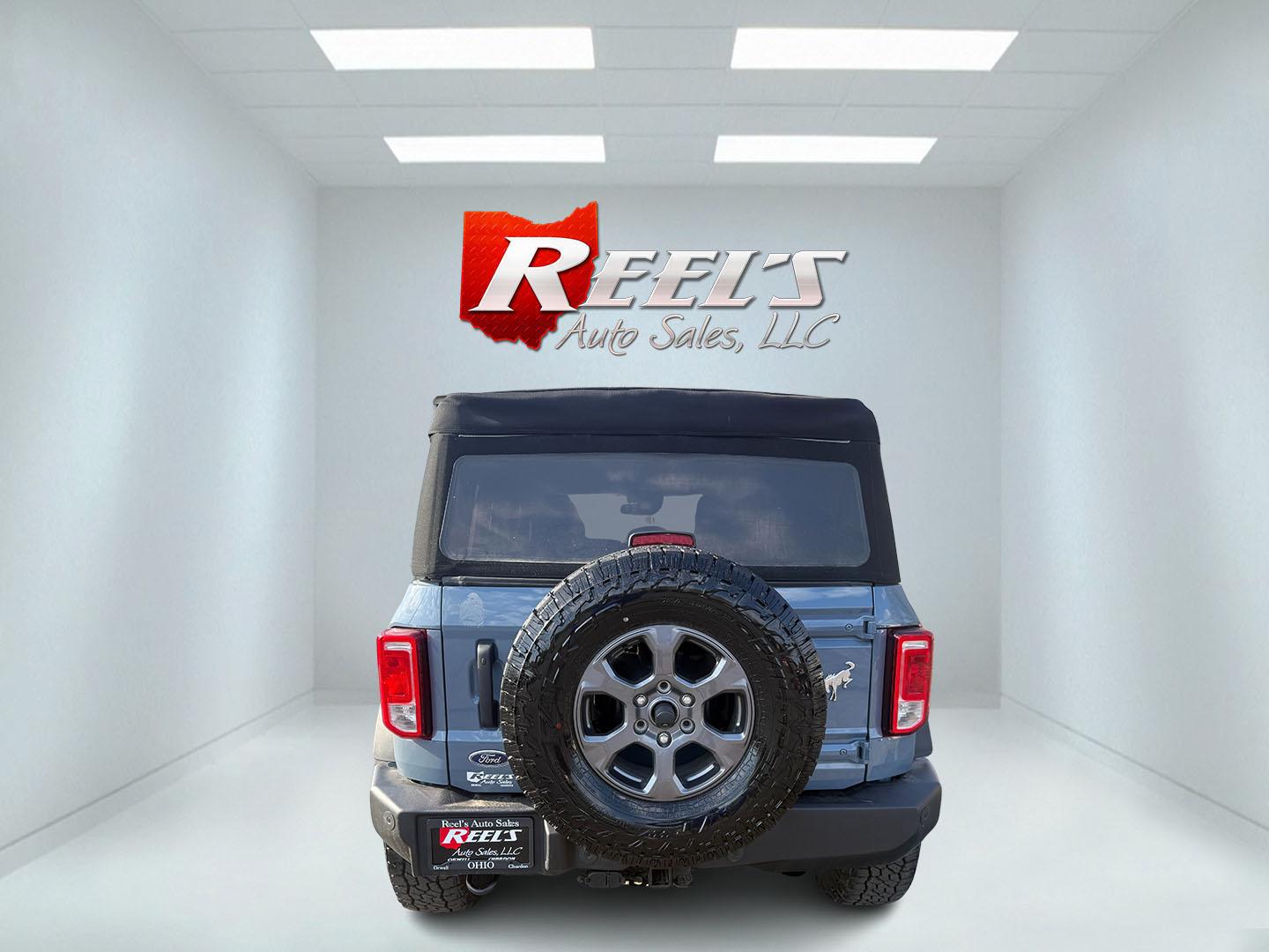 2023 Blue /Tan Ford Bronco Big Bend 4-Door (1FMEE5BP3PL) with an 2.7L V6 DOHC 24V TWIN TURBO engine, Automatic transmission, located at 547 E. Main St., Orwell, OH, 44076, (440) 437-5893, 41.535435, -80.847855 - 2023 Ford Bronco Big Bend – Adventure-Ready with 2.7L Twin-Turbo Power and Fresh Off-Road Tires! This 2023 Ford Bronco Big Bend is a clean, capable 4-door ready to take on trails, sand, snow, or daily drives! Powered by the strong 2.7L Twin-Turbo EcoBoost V6 engine paired with a smooth 10-speed a - Photo#31