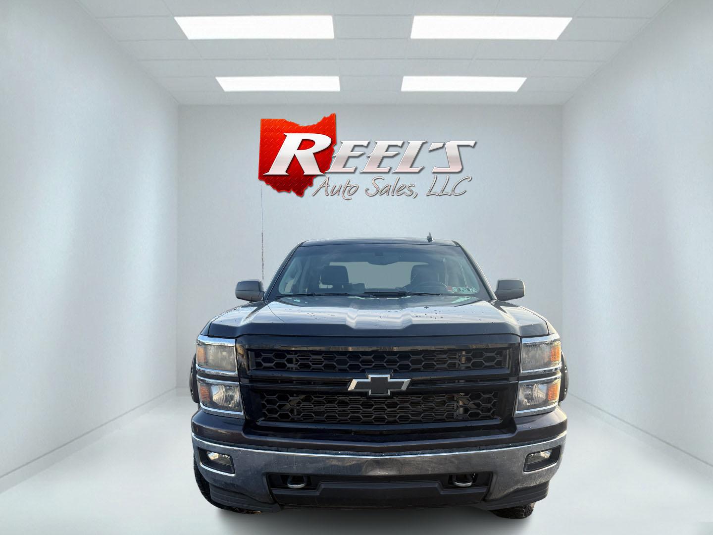 2014 Gray /Black Chevrolet Silverado 1500 LT Crew Cab 4WD (3GCUKREC7EG) with an 5.3L V8 OHV 16V engine, Automatic transmission, located at 547 E. Main St., Orwell, OH, 44076, (440) 437-5893, 41.535435, -80.847855 - 2014 Chevrolet Silverado 1500 LT Crew Cab 4WD – Full-Size Muscle, Serious Towing Power, and Ready for the Whole Crew! This tough 2014 Chevrolet Silverado 1500 LT Crew Cab 4WD is built to dominate work sites, trails, and highways! The proven 5.3L EcoTec3 V8 engine roars through a smooth 6-speed au - Photo#1