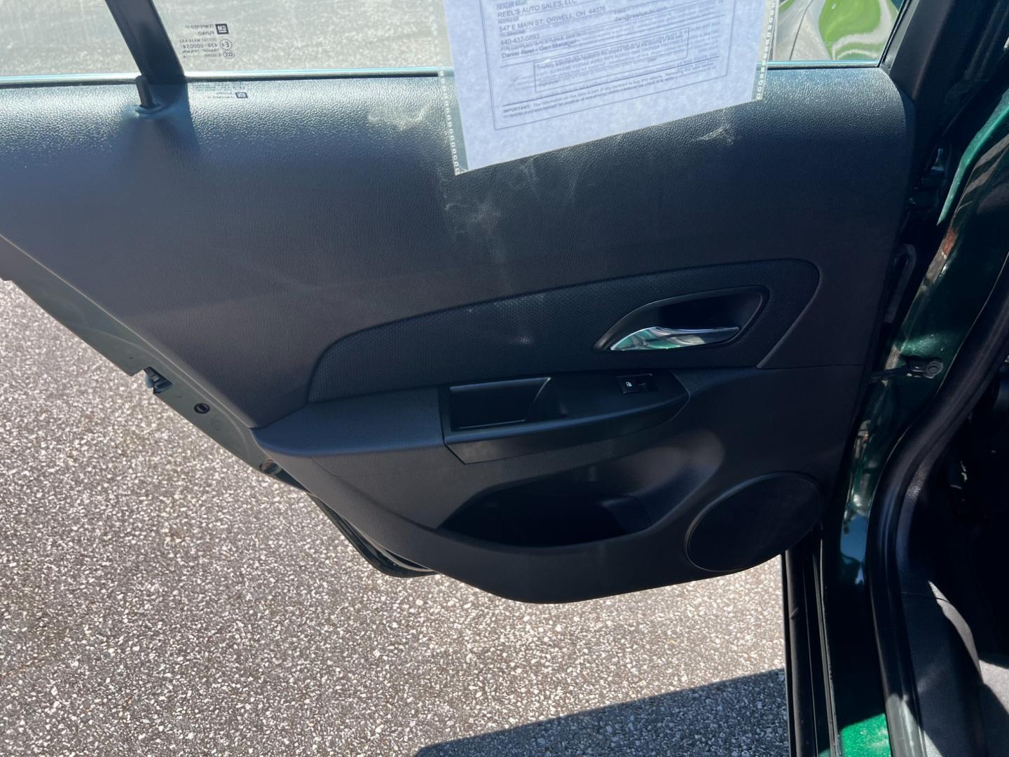 2014 Green /Black Chevrolet Cruze 1LT Auto (1G1PC5SB2E7) with an 1.4L I4 DOHC 16V TURBO engine, 6-Speed Automatic transmission, located at 11115 Chardon Rd. , Chardon, OH, 44024, (440) 214-9705, 41.580246, -81.241943 - Photo#30