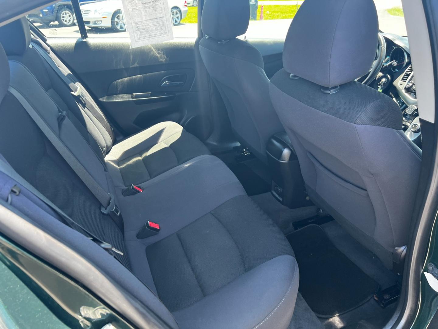 2014 Green /Black Chevrolet Cruze 1LT Auto (1G1PC5SB2E7) with an 1.4L I4 DOHC 16V TURBO engine, 6-Speed Automatic transmission, located at 11115 Chardon Rd. , Chardon, OH, 44024, (440) 214-9705, 41.580246, -81.241943 - Photo#33