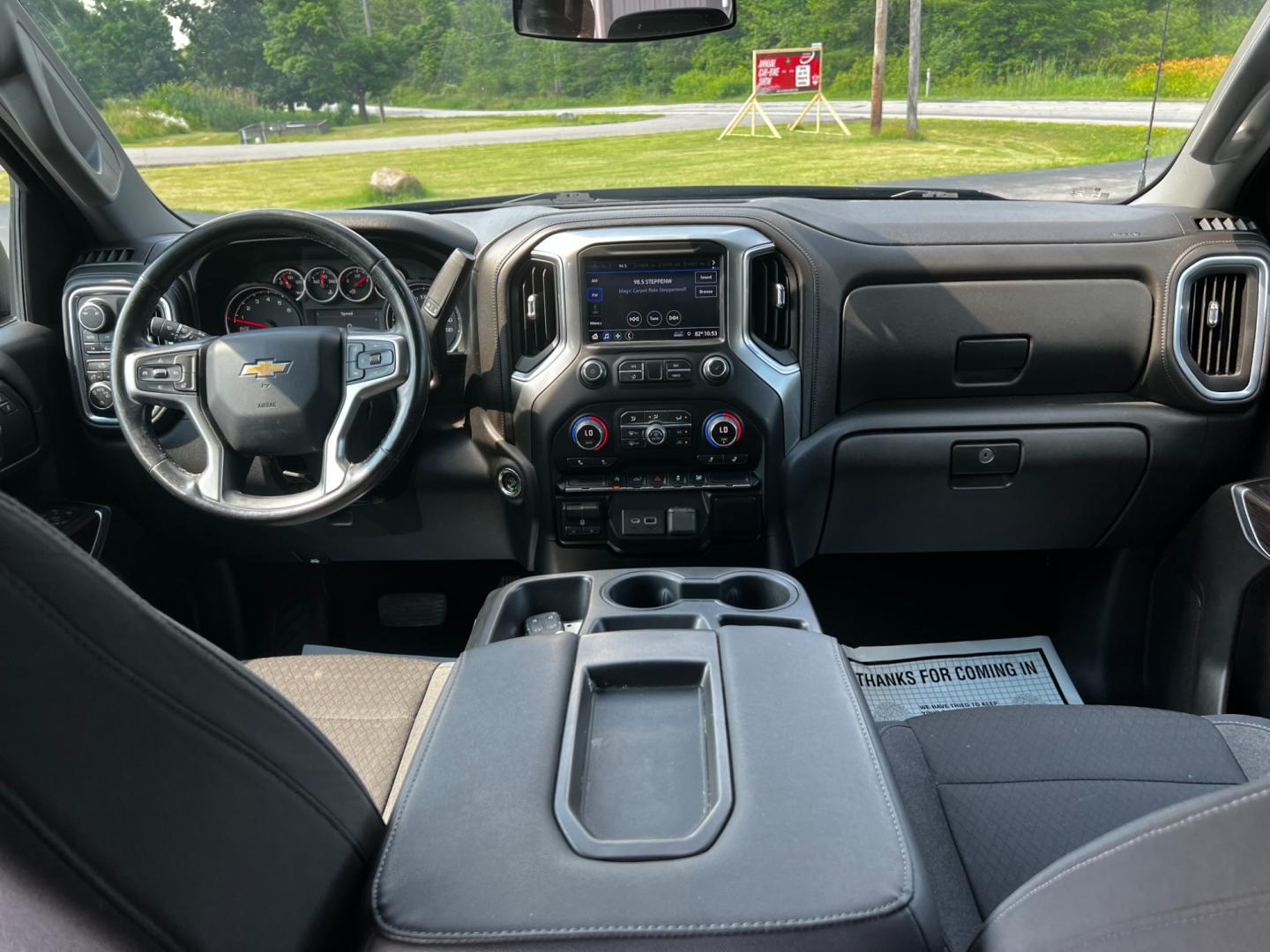 2019 Black /Black Chevrolet Silverado 1500 LT Crew Cab 4WD (1GCUYDEDXKZ) with an 5.3L V8 OHV 16V engine, 8-Speed Automatic transmission, located at 11115 Chardon Rd. , Chardon, OH, 44024, (440) 214-9705, 41.580246, -81.241943 - Photo#37