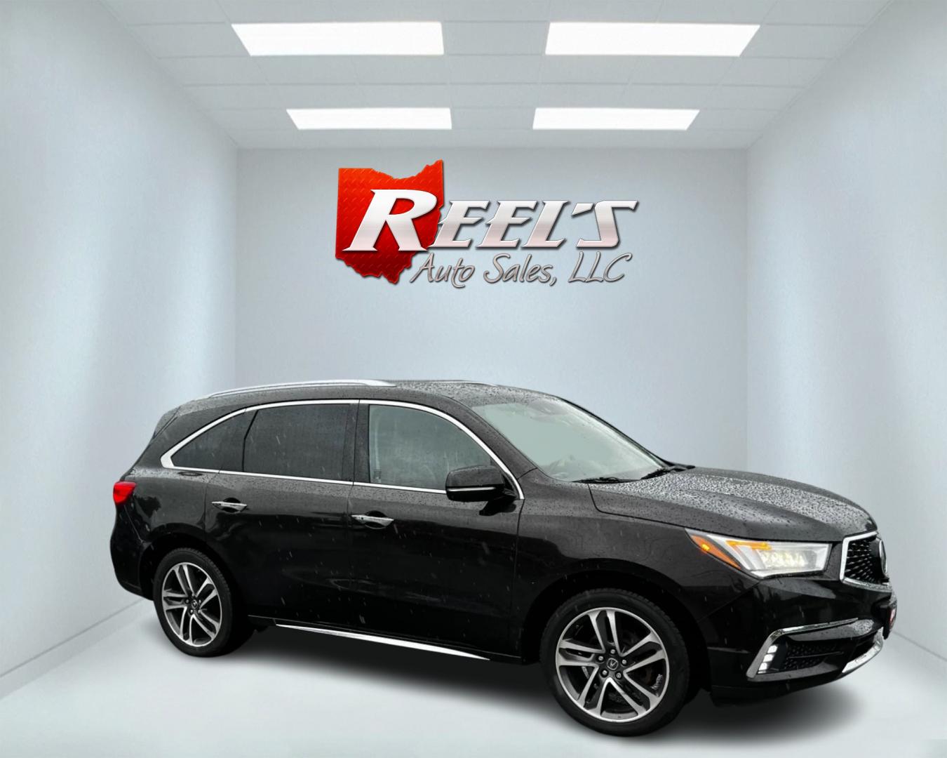 2017 Black /Brown Acura MDX SH-AWD w/Advance and Entertainment (5FRYD4H91HB) with an 3.5L V6 SOHC 24V engine, 9-Speed Automatic transmission, located at 11115 Chardon Rd. , Chardon, OH, 44024, (440) 214-9705, 41.580246, -81.241943 - Photo#3