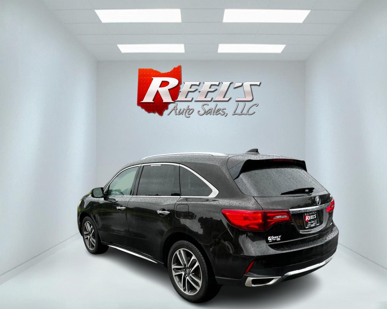 2017 Black /Brown Acura MDX SH-AWD w/Advance and Entertainment (5FRYD4H91HB) with an 3.5L V6 SOHC 24V engine, 9-Speed Automatic transmission, located at 11115 Chardon Rd. , Chardon, OH, 44024, (440) 214-9705, 41.580246, -81.241943 - Photo#7