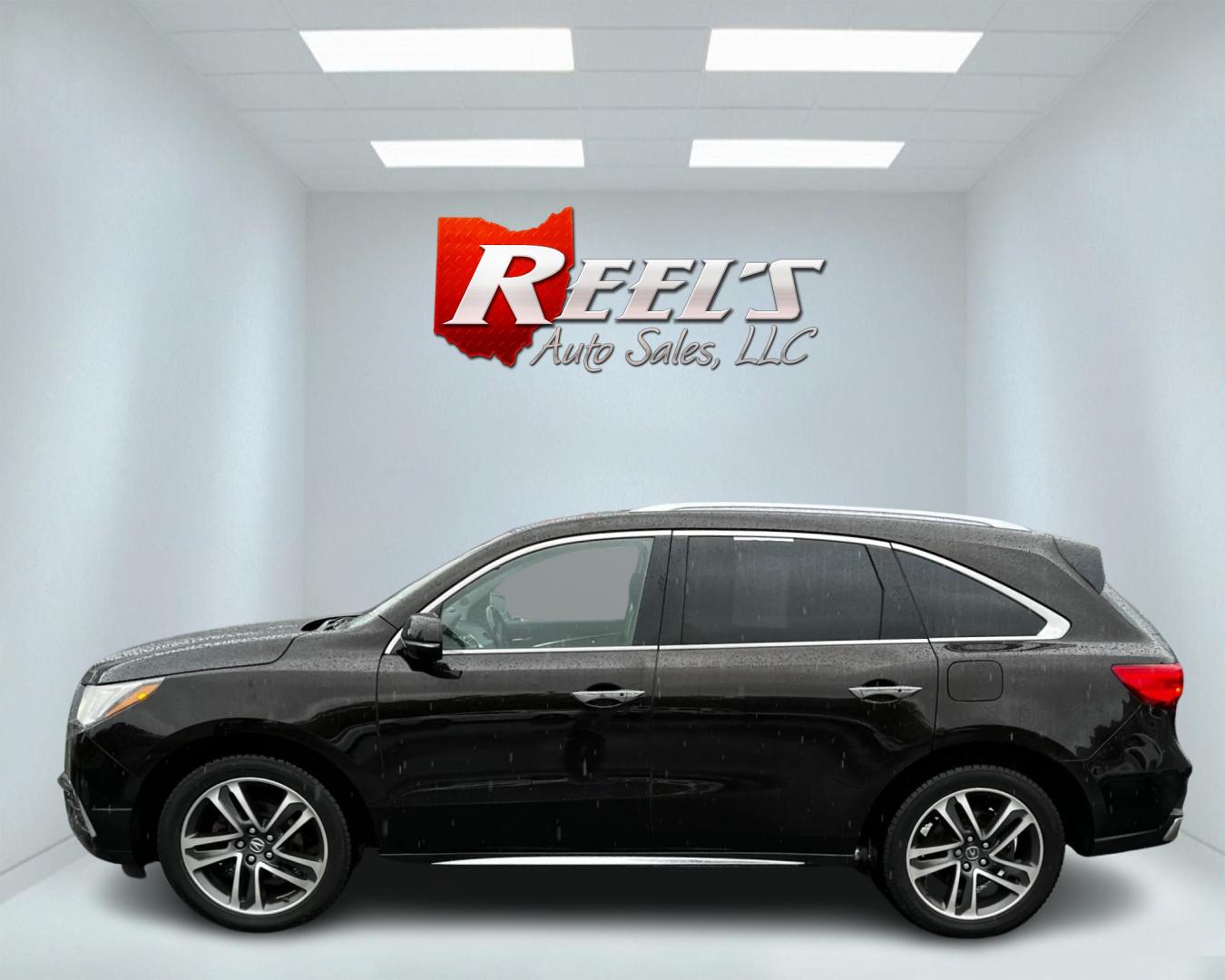 2017 Black /Brown Acura MDX SH-AWD w/Advance and Entertainment (5FRYD4H91HB) with an 3.5L V6 SOHC 24V engine, 9-Speed Automatic transmission, located at 11115 Chardon Rd. , Chardon, OH, 44024, (440) 214-9705, 41.580246, -81.241943 - Photo#9