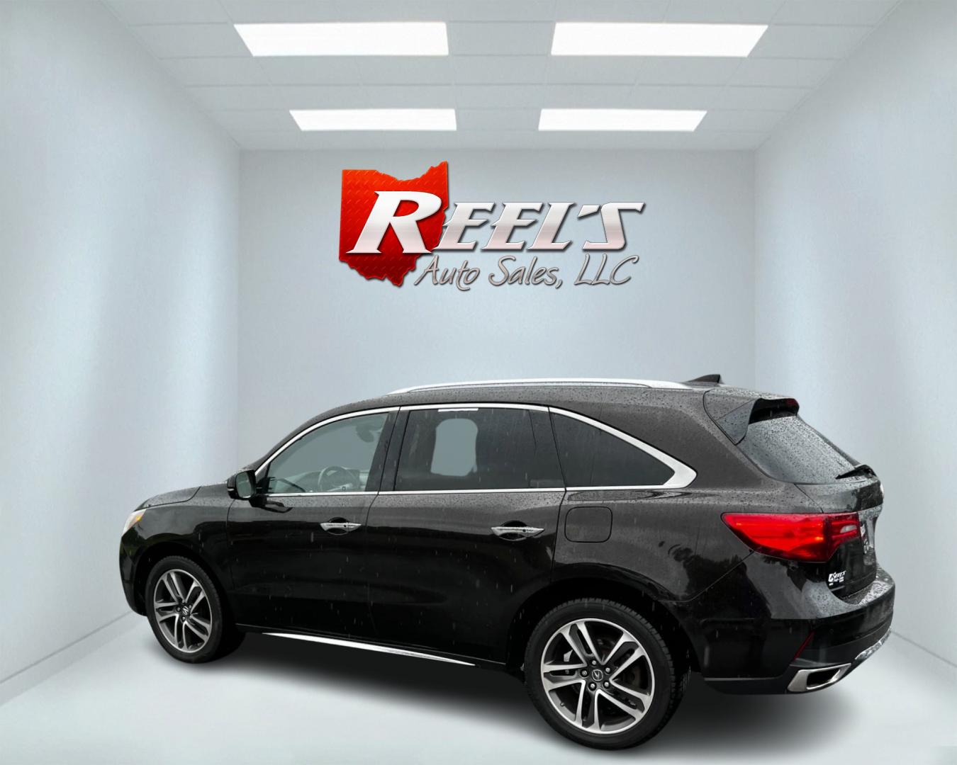 2017 Black /Brown Acura MDX SH-AWD w/Advance and Entertainment (5FRYD4H91HB) with an 3.5L V6 SOHC 24V engine, 9-Speed Automatic transmission, located at 11115 Chardon Rd. , Chardon, OH, 44024, (440) 214-9705, 41.580246, -81.241943 - Photo#8