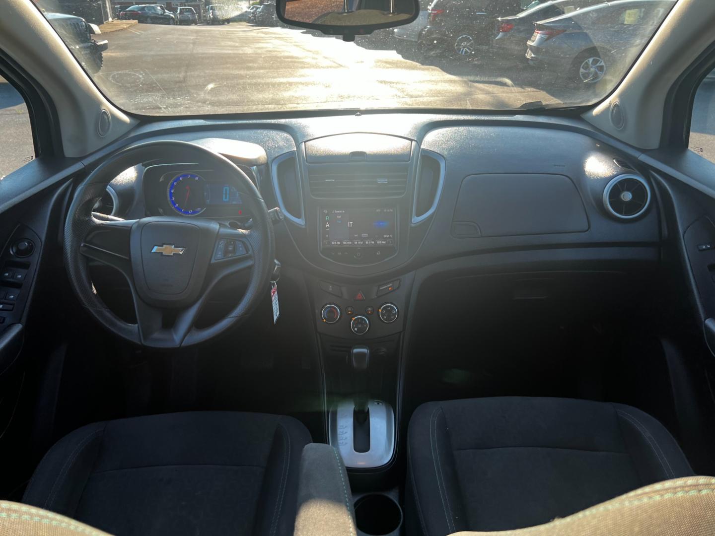2016 Gray /Black Chevrolet Trax LS FWD (3GNCJKSB3GL) with an 1.4L I4 DOHC 16V TURBO engine, 6-Speed Automatic transmission, located at 547 E. Main St., Orwell, OH, 44076, (440) 437-5893, 41.535435, -80.847855 - Photo#28