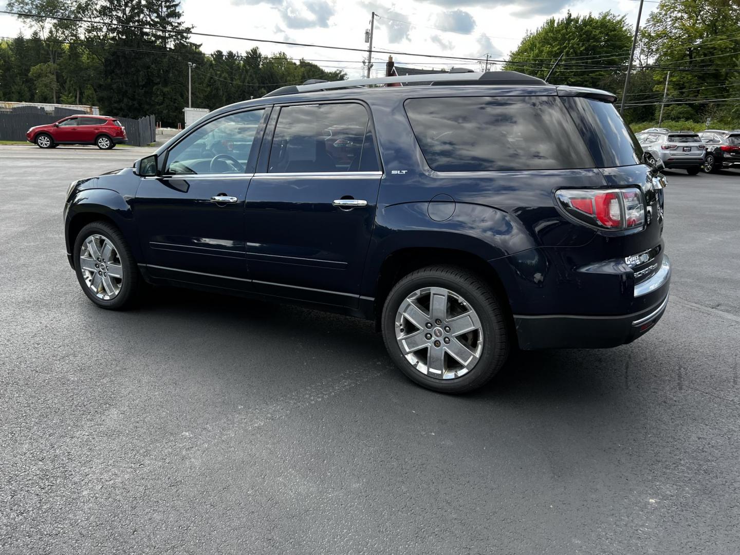 2017 Blue /Black GMC Acadia SLT-2 AWD (1GKKVSKD4HJ) with an 3.6L V6 DOHC 24V engine, 6-Speed Automatic transmission, located at 547 E. Main St., Orwell, OH, 44076, (440) 437-5893, 41.535435, -80.847855 - This 2017 GMC Acadia Limited SLT-2 AWD is a well-equipped midsize SUV offering a blend of comfort, performance, and advanced features. It boasts a powerful 3.6-liter V6 engine producing 281 horsepower, paired with a 6-speed automatic transmission and all-wheel drive. The vehicle offers a luxurious i - Photo#13