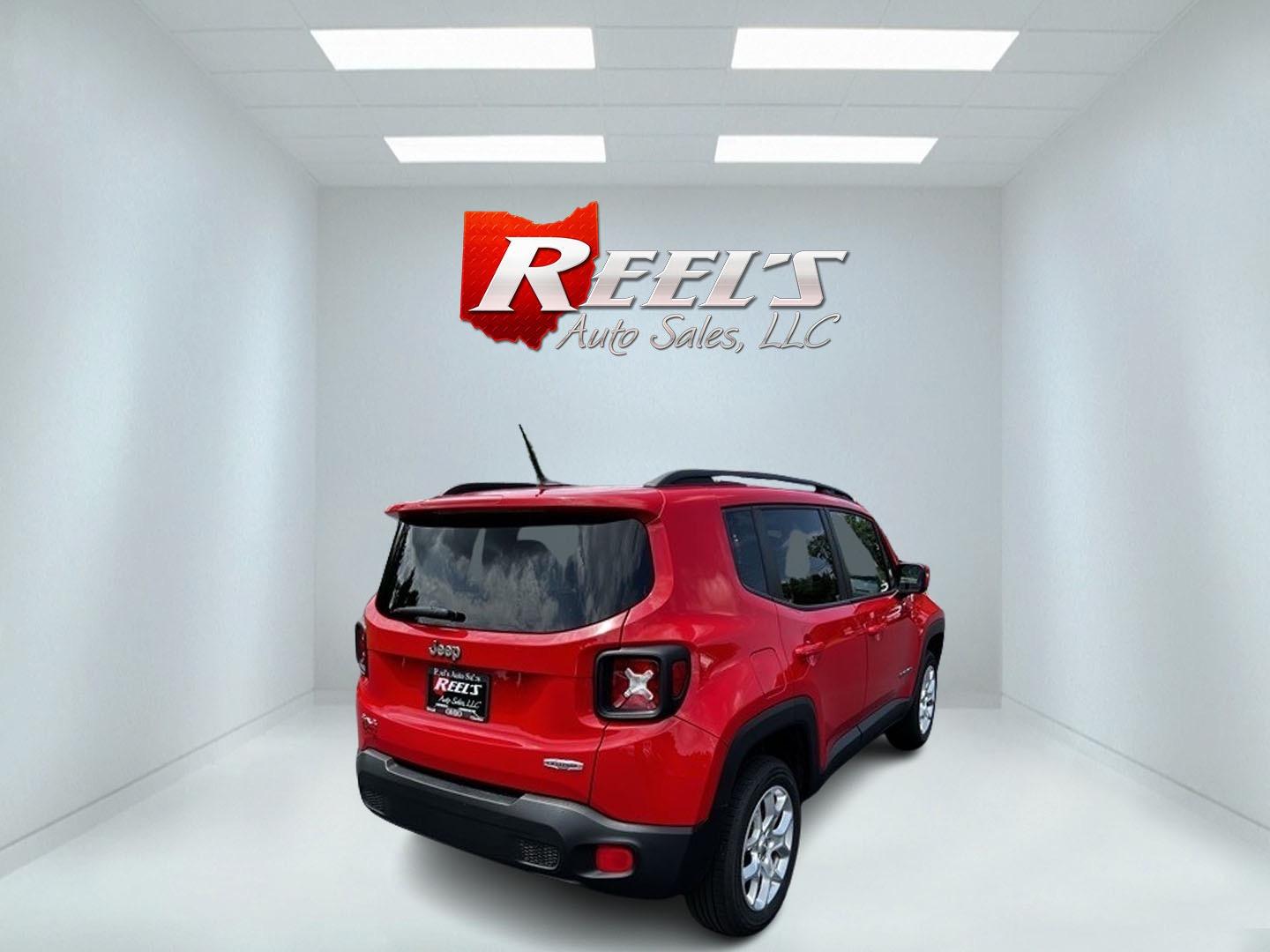 2017 Red /Black Jeep Renegade Latitude 4WD (ZACCJBBB8HP) with an 2.4L I4 DOHC 16V engine, 9-Speed Automatic transmission, located at 547 E. Main St., Orwell, OH, 44076, (440) 437-5893, 41.535435, -80.847855 - Photo#5