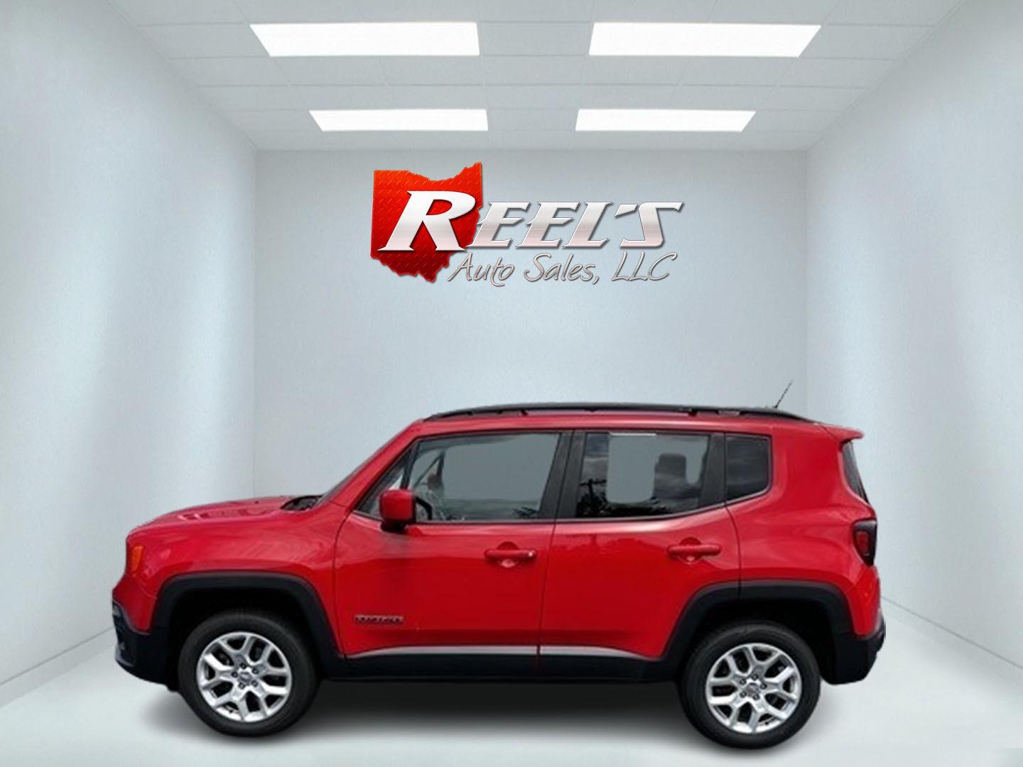 2017 Red /Black Jeep Renegade Latitude 4WD (ZACCJBBB8HP) with an 2.4L I4 DOHC 16V engine, 9-Speed Automatic transmission, located at 547 E. Main St., Orwell, OH, 44076, (440) 437-5893, 41.535435, -80.847855 - Photo#9