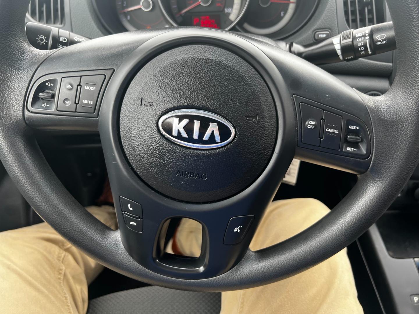 2010 Red /Black Kia Forte Koup EX (KNAFU6A29A5) with an 2.0L I4 DOHC 16V engine, 4 Speed Auto transmission, located at 547 E. Main St., Orwell, OH, 44076, (440) 437-5893, 41.535435, -80.847855 - Photo#19