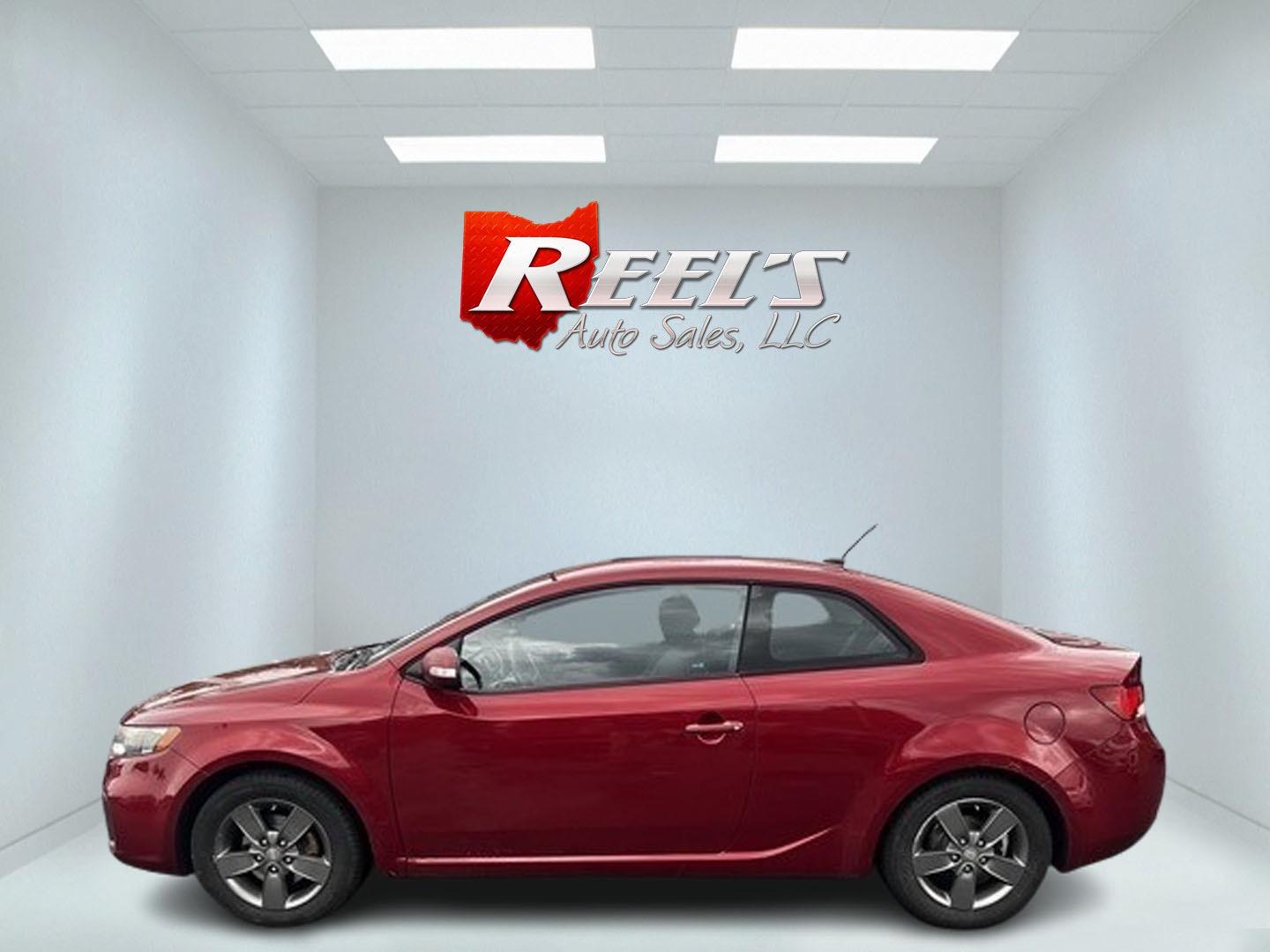 2010 Red /Black Kia Forte Koup EX (KNAFU6A29A5) with an 2.0L I4 DOHC 16V engine, 4 Speed Auto transmission, located at 547 E. Main St., Orwell, OH, 44076, (440) 437-5893, 41.535435, -80.847855 - Photo#9