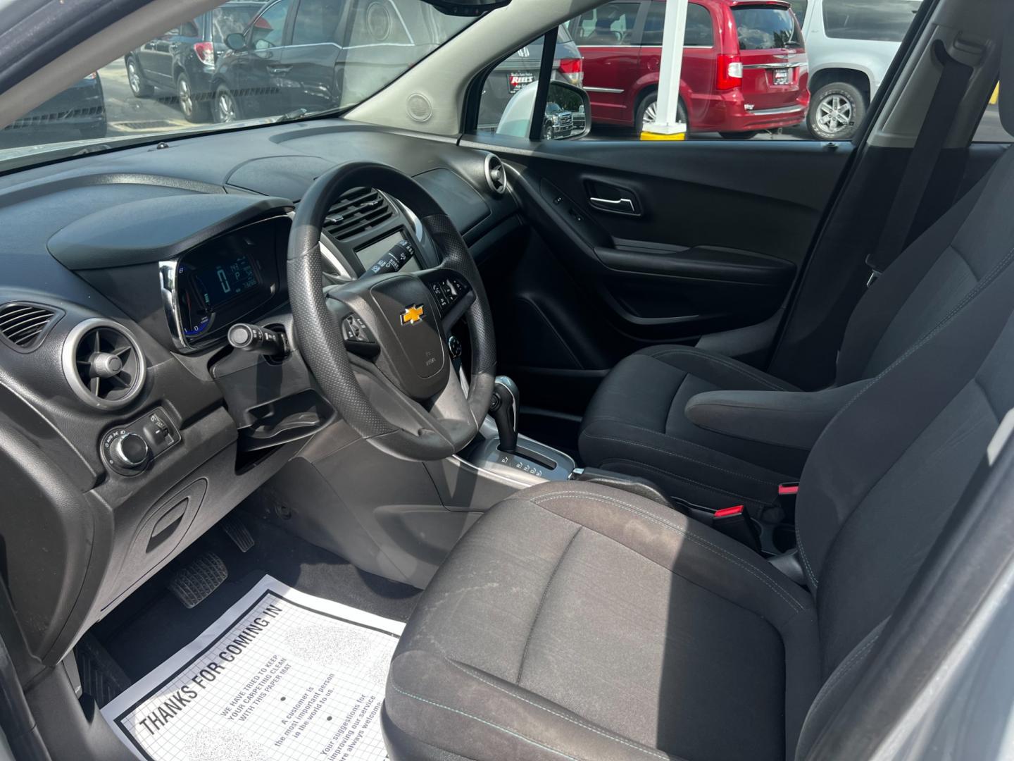 2016 Silver /Black Chevrolet Trax 1LT AWD (KL7CJPSB8GB) with an 1.4L I4 DOHC 16V TURBO engine, 6A transmission, located at 547 E. Main St., Orwell, OH, 44076, (440) 437-5893, 41.535435, -80.847855 - Photo#15