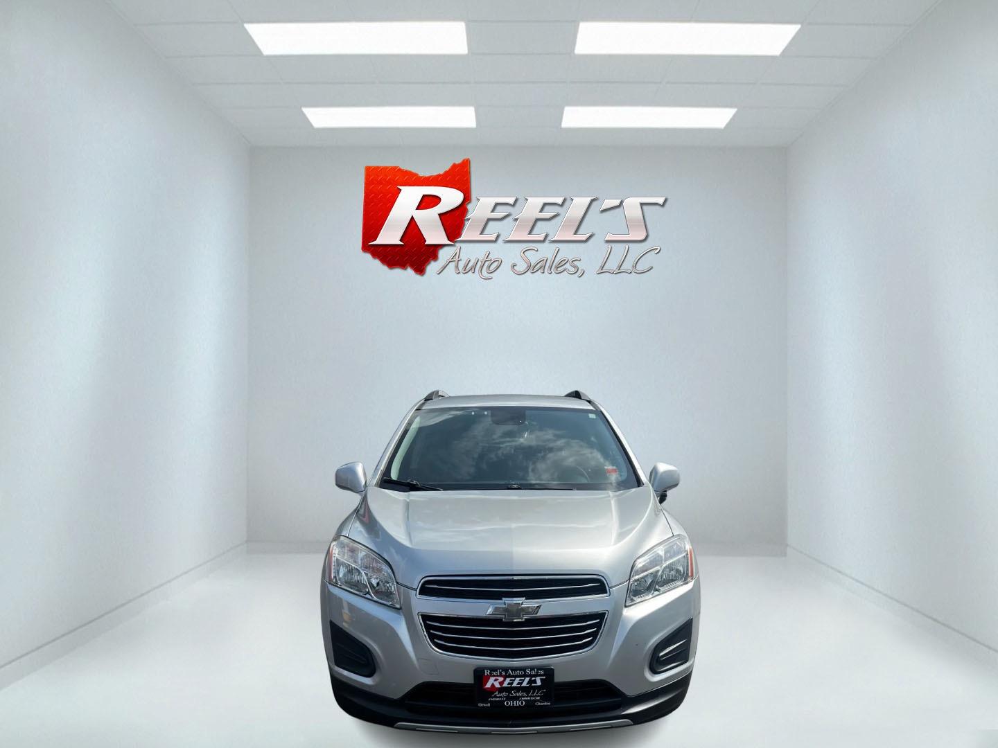 2016 Silver /Black Chevrolet Trax 1LT AWD (KL7CJPSB8GB) with an 1.4L I4 DOHC 16V TURBO engine, 6A transmission, located at 547 E. Main St., Orwell, OH, 44076, (440) 437-5893, 41.535435, -80.847855 - Photo#1