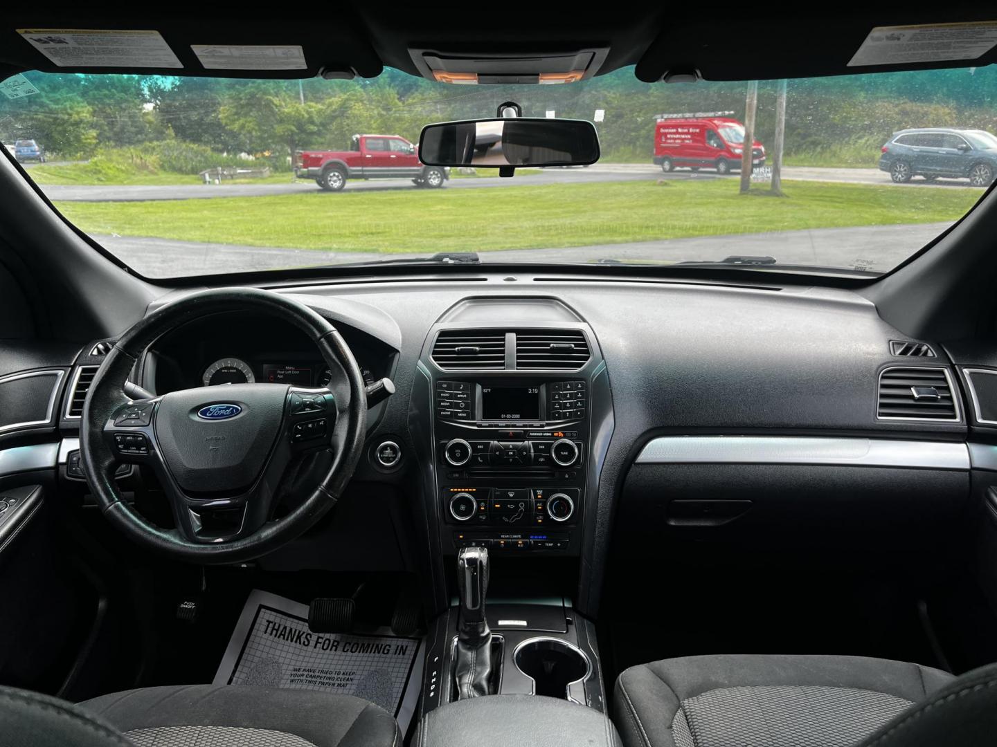 2017 Blue /Black Ford Explorer XLT 4WD (1FM5K8DH4HG) with an 2.3L I4 DOHC 16V Turbo engine, 6 Speed Auto transmission, located at 547 E. Main St., Orwell, OH, 44076, (440) 437-5893, 41.535435, -80.847855 - This 2017 Ford Explorer XLT 4WD is a capable and efficient midsize SUV. It's powered by a 2.3-liter turbocharged EcoBoost four-cylinder engine, paired with a 6-speed automatic transmission. This powertrain offers a balance of performance and efficiency, achieving 25 MPG on the highway while still pr - Photo#33