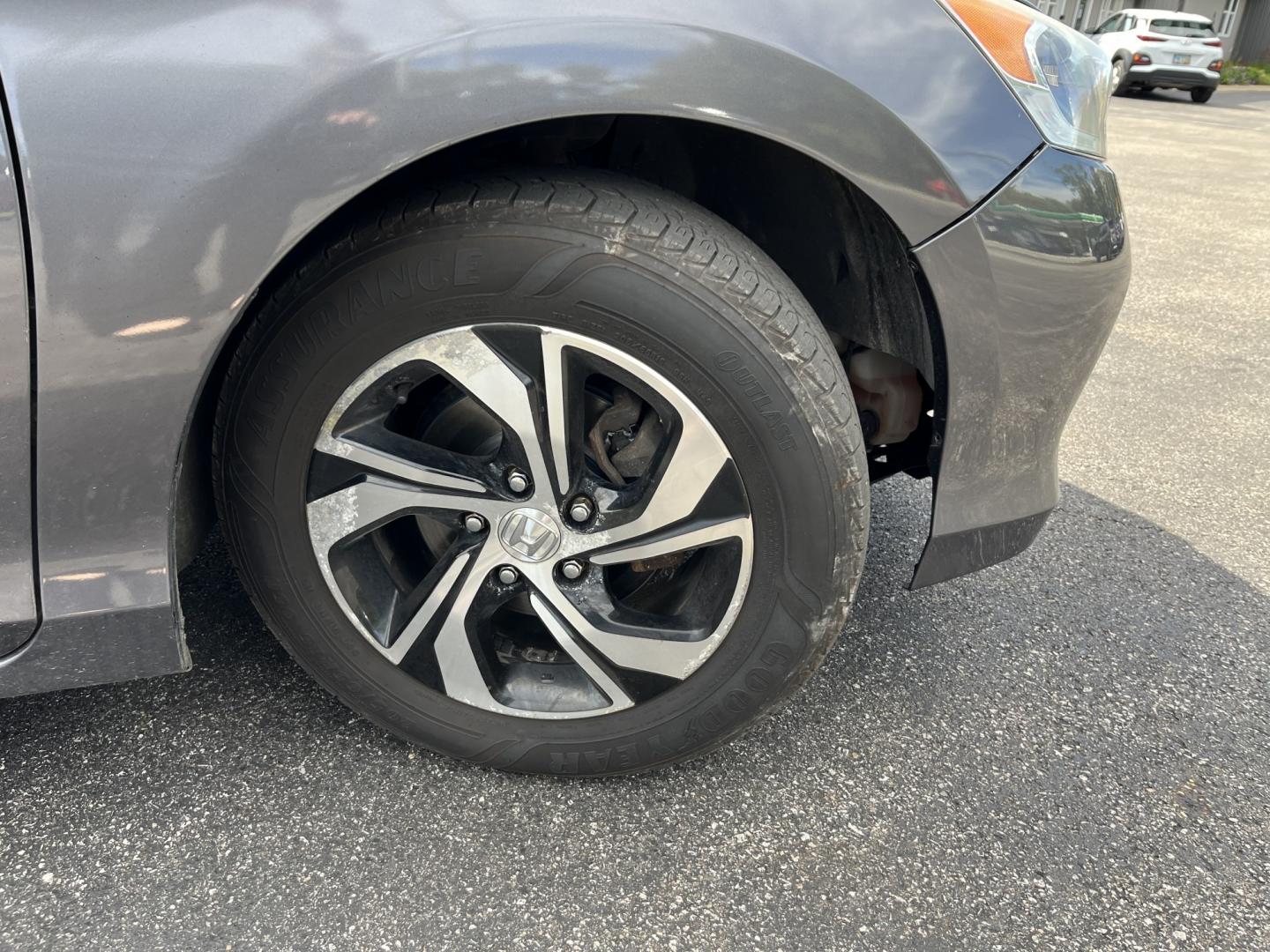2016 Gray /Gray Honda Accord LX Sedan CVT (1HGCR2F34GA) with an 2.4L I4 DOHC 16V engine, Automatic transmission, located at 11115 Chardon Rd. , Chardon, OH, 44024, (440) 214-9705, 41.580246, -81.241943 - 2016 Honda Accord LX – Efficient, Reliable Everyday Sedan Comfort If you want a midsize sedan that is easy to own and easy to live with, this 2016 Honda Accord LX is a practical choice. The proven 2.4L K24 engine delivers smooth everyday power and a strong 36 MPG highway rating, while ECO Mode an- Photo#4