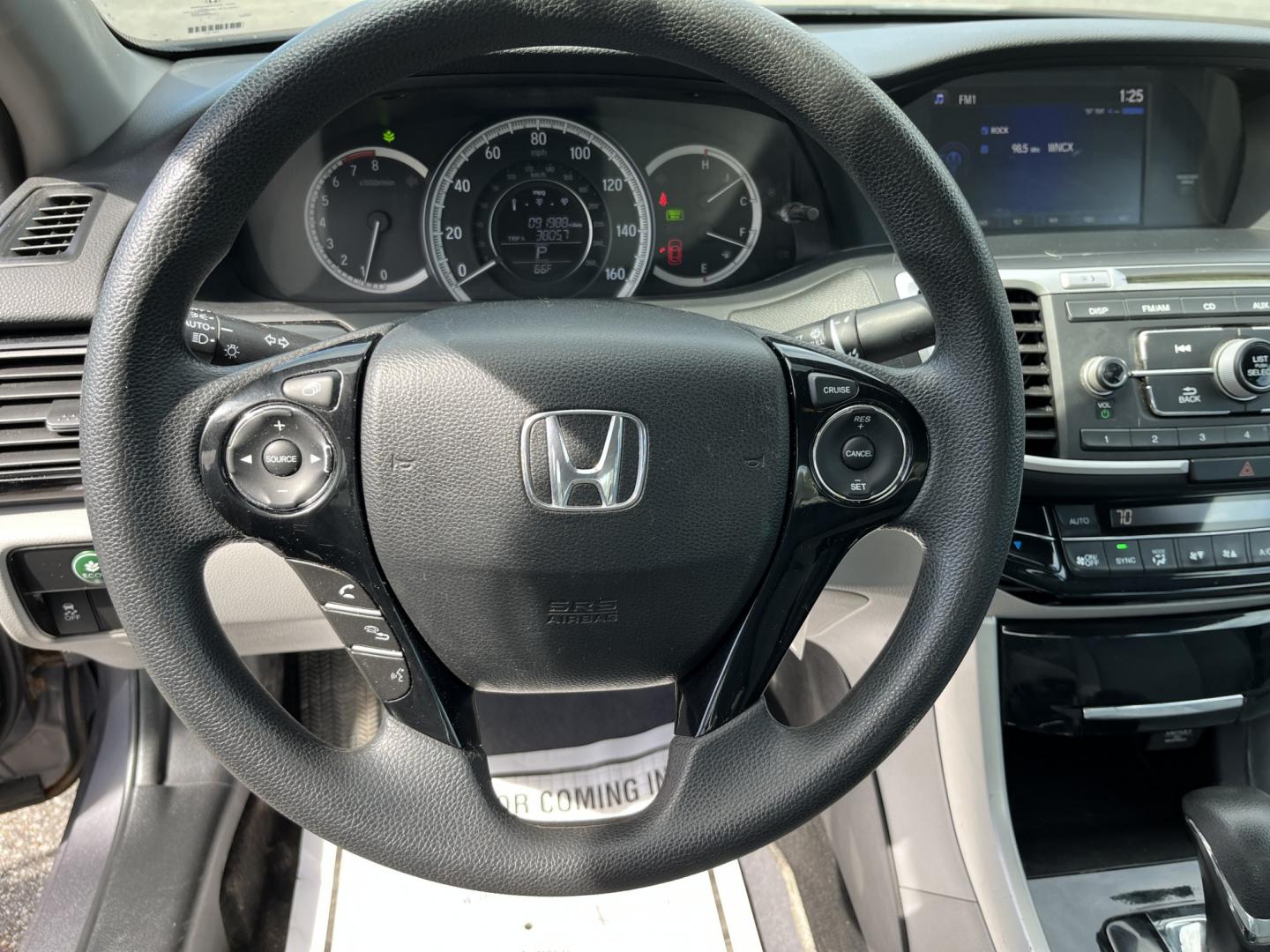 2016 Gray /Gray Honda Accord LX Sedan CVT (1HGCR2F34GA) with an 2.4L I4 DOHC 16V engine, Automatic transmission, located at 11115 Chardon Rd. , Chardon, OH, 44024, (440) 214-9705, 41.580246, -81.241943 - 2016 Honda Accord LX – Efficient, Reliable Everyday Sedan Comfort If you want a midsize sedan that is easy to own and easy to live with, this 2016 Honda Accord LX is a practical choice. The proven 2.4L K24 engine delivers smooth everyday power and a strong 36 MPG highway rating, while ECO Mode an- Photo#20