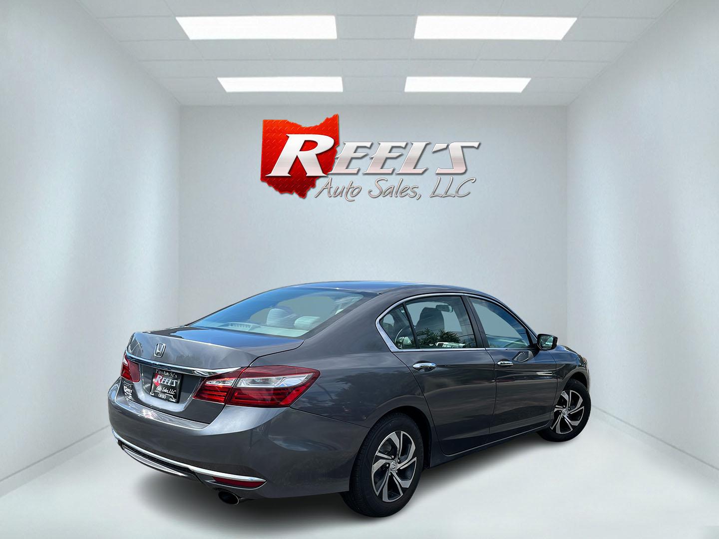 2016 Gray /Gray Honda Accord LX Sedan CVT (1HGCR2F34GA) with an 2.4L I4 DOHC 16V engine, Automatic transmission, located at 11115 Chardon Rd. , Chardon, OH, 44024, (440) 214-9705, 41.580246, -81.241943 - 2016 Honda Accord LX – Efficient, Reliable Everyday Sedan Comfort If you want a midsize sedan that is easy to own and easy to live with, this 2016 Honda Accord LX is a practical choice. The proven 2.4L K24 engine delivers smooth everyday power and a strong 36 MPG highway rating, while ECO Mode an- Photo#6