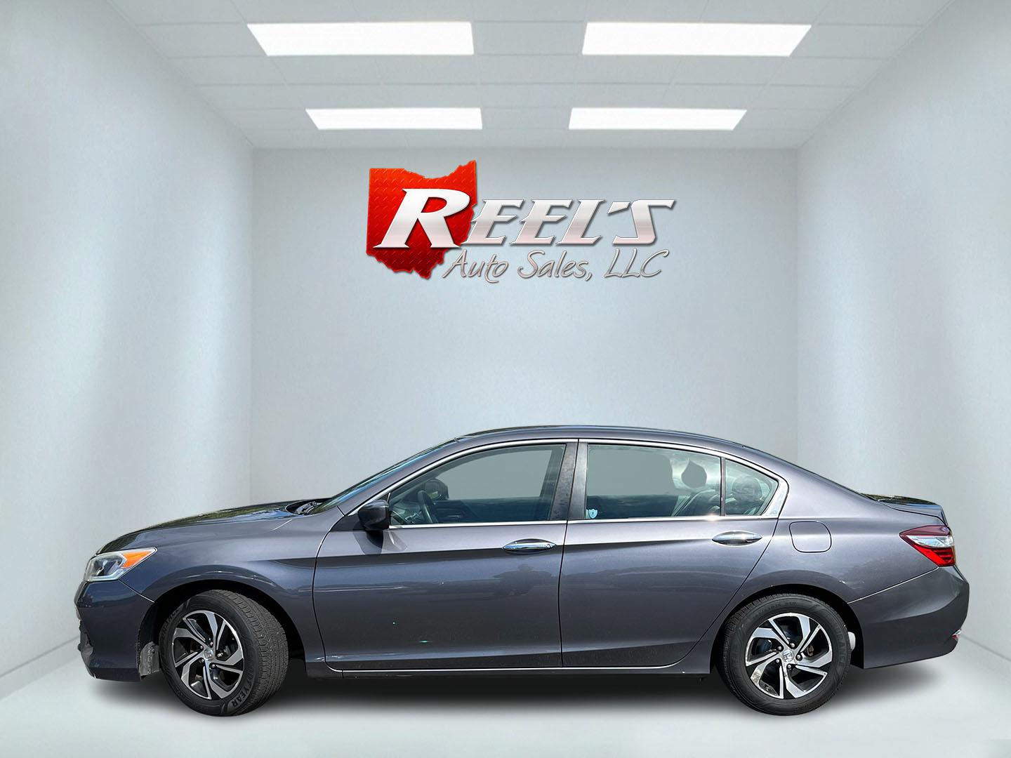 2016 Gray /Gray Honda Accord LX Sedan CVT (1HGCR2F34GA) with an 2.4L I4 DOHC 16V engine, Automatic transmission, located at 11115 Chardon Rd. , Chardon, OH, 44024, (440) 214-9705, 41.580246, -81.241943 - 2016 Honda Accord LX – Efficient, Reliable Everyday Sedan Comfort If you want a midsize sedan that is easy to own and easy to live with, this 2016 Honda Accord LX is a practical choice. The proven 2.4L K24 engine delivers smooth everyday power and a strong 36 MPG highway rating, while ECO Mode an- Photo#11