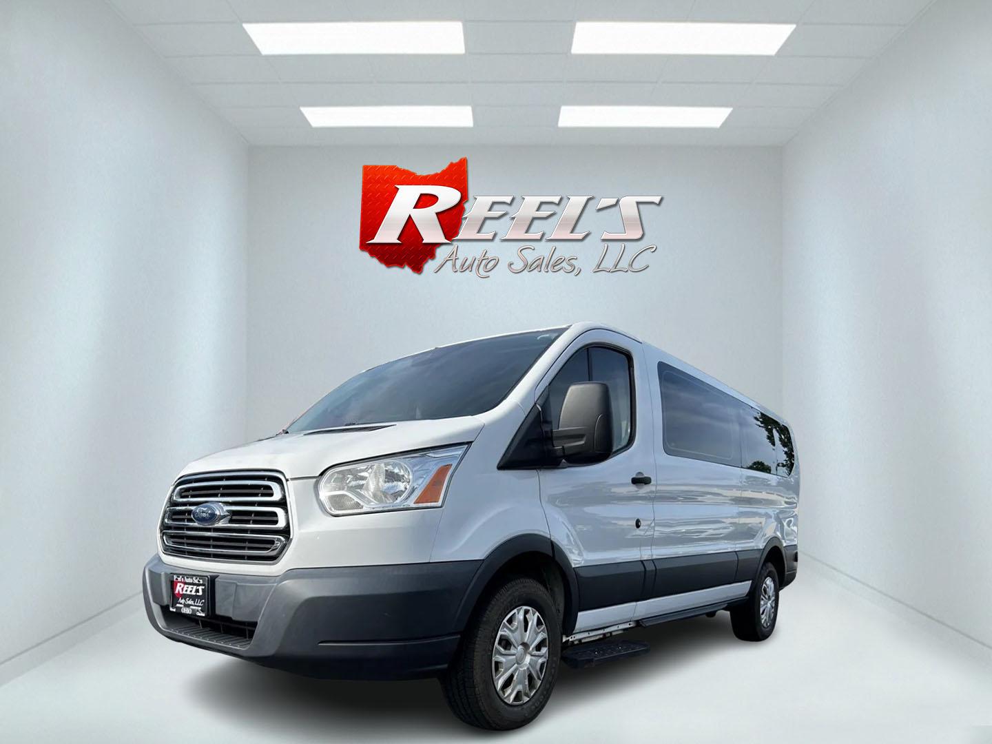 2016 White /Black Ford Transit 350 Wagon Low Roof XLT 60/40 Pass. 148-in. WB (1FBZX2ZM6GK) with an 3.7L V6 DOHC 24V engine, 6 Speed Auto transmission, located at 547 E. Main St., Orwell, OH, 44076, (440) 437-5893, 41.535435, -80.847855 - This 2016 Ford Transit T-350 XLT Wagon is a versatile 13-passenger van equipped with a 3.7-liter V6 engine and a 6-speed automatic transmission. This model offers a comfortable ride with front and rear climate zones and features modern conveniences such as HD radio, and dusk-sensing headlights. Safe - Photo#0