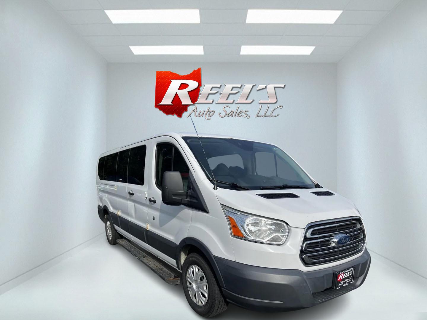 2016 White /Black Ford Transit 350 Wagon Low Roof XLT 60/40 Pass. 148-in. WB (1FBZX2ZM6GK) with an 3.7L V6 DOHC 24V engine, 6 Speed Auto transmission, located at 547 E. Main St., Orwell, OH, 44076, (440) 437-5893, 41.535435, -80.847855 - This 2016 Ford Transit T-350 XLT Wagon is a versatile 13-passenger van equipped with a 3.7-liter V6 engine and a 6-speed automatic transmission. This model offers a comfortable ride with front and rear climate zones and features modern conveniences such as HD radio, and dusk-sensing headlights. Safe - Photo#2