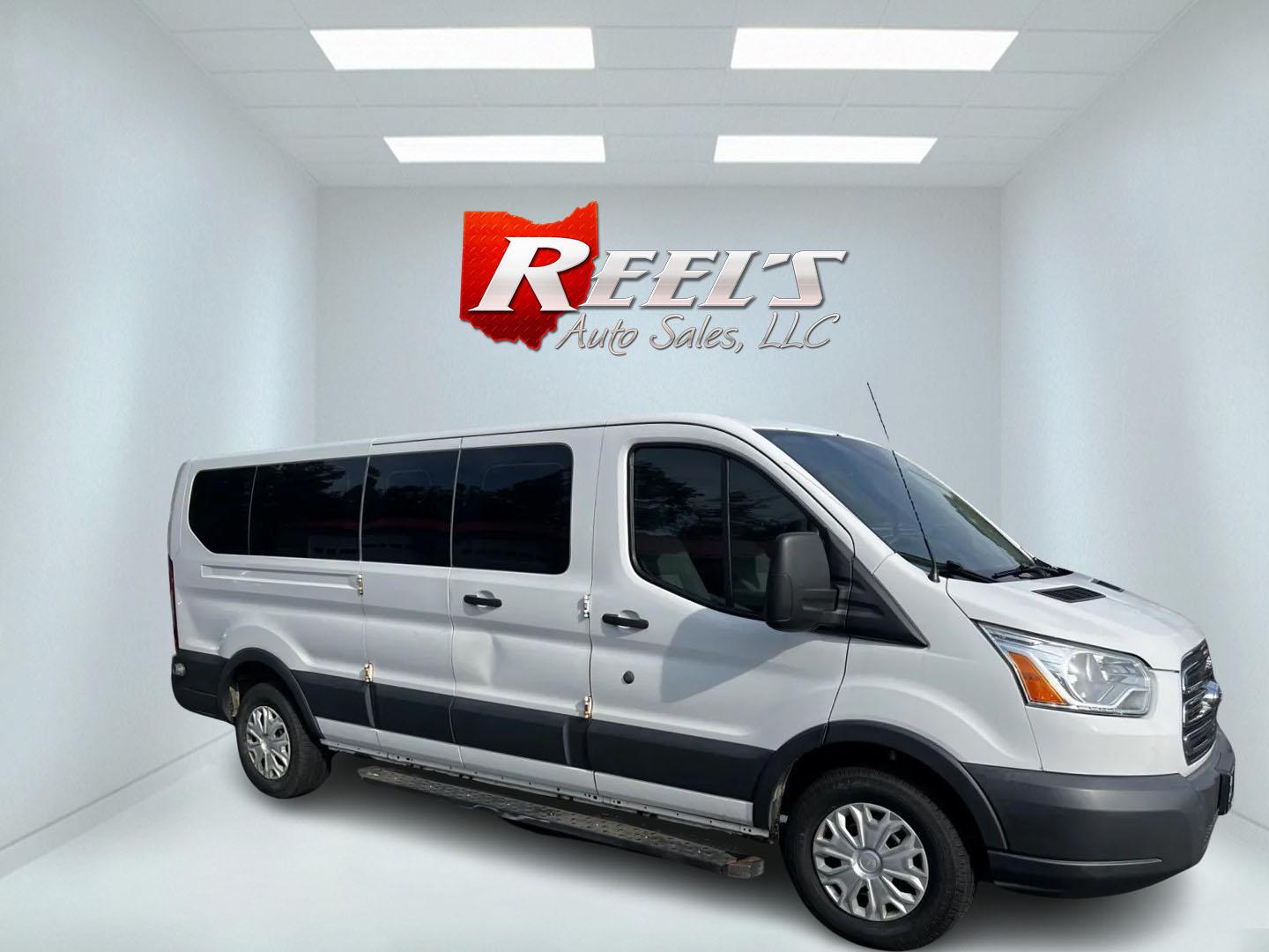 2016 White /Black Ford Transit 350 Wagon Low Roof XLT 60/40 Pass. 148-in. WB (1FBZX2ZM6GK) with an 3.7L V6 DOHC 24V engine, 6 Speed Auto transmission, located at 547 E. Main St., Orwell, OH, 44076, (440) 437-5893, 41.535435, -80.847855 - This 2016 Ford Transit T-350 XLT Wagon is a versatile 13-passenger van equipped with a 3.7-liter V6 engine and a 6-speed automatic transmission. This model offers a comfortable ride with front and rear climate zones and features modern conveniences such as HD radio, and dusk-sensing headlights. Safe - Photo#3