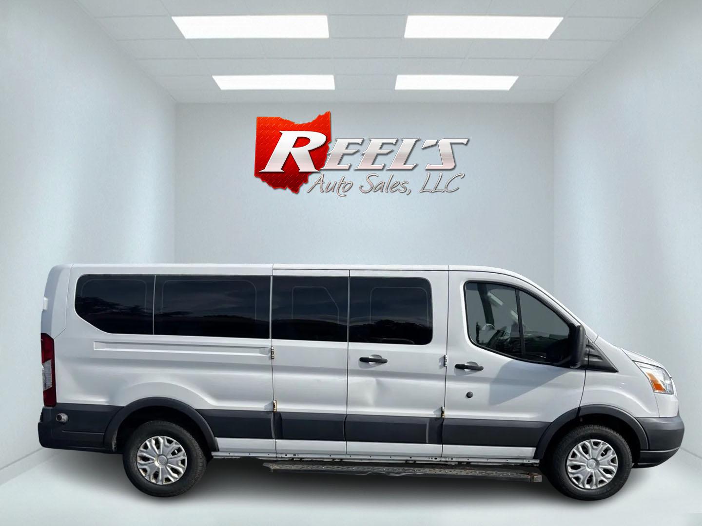 2016 White /Black Ford Transit 350 Wagon Low Roof XLT 60/40 Pass. 148-in. WB (1FBZX2ZM6GK) with an 3.7L V6 DOHC 24V engine, 6 Speed Auto transmission, located at 547 E. Main St., Orwell, OH, 44076, (440) 437-5893, 41.535435, -80.847855 - This 2016 Ford Transit T-350 XLT Wagon is a versatile 13-passenger van equipped with a 3.7-liter V6 engine and a 6-speed automatic transmission. This model offers a comfortable ride with front and rear climate zones and features modern conveniences such as HD radio, and dusk-sensing headlights. Safe - Photo#4