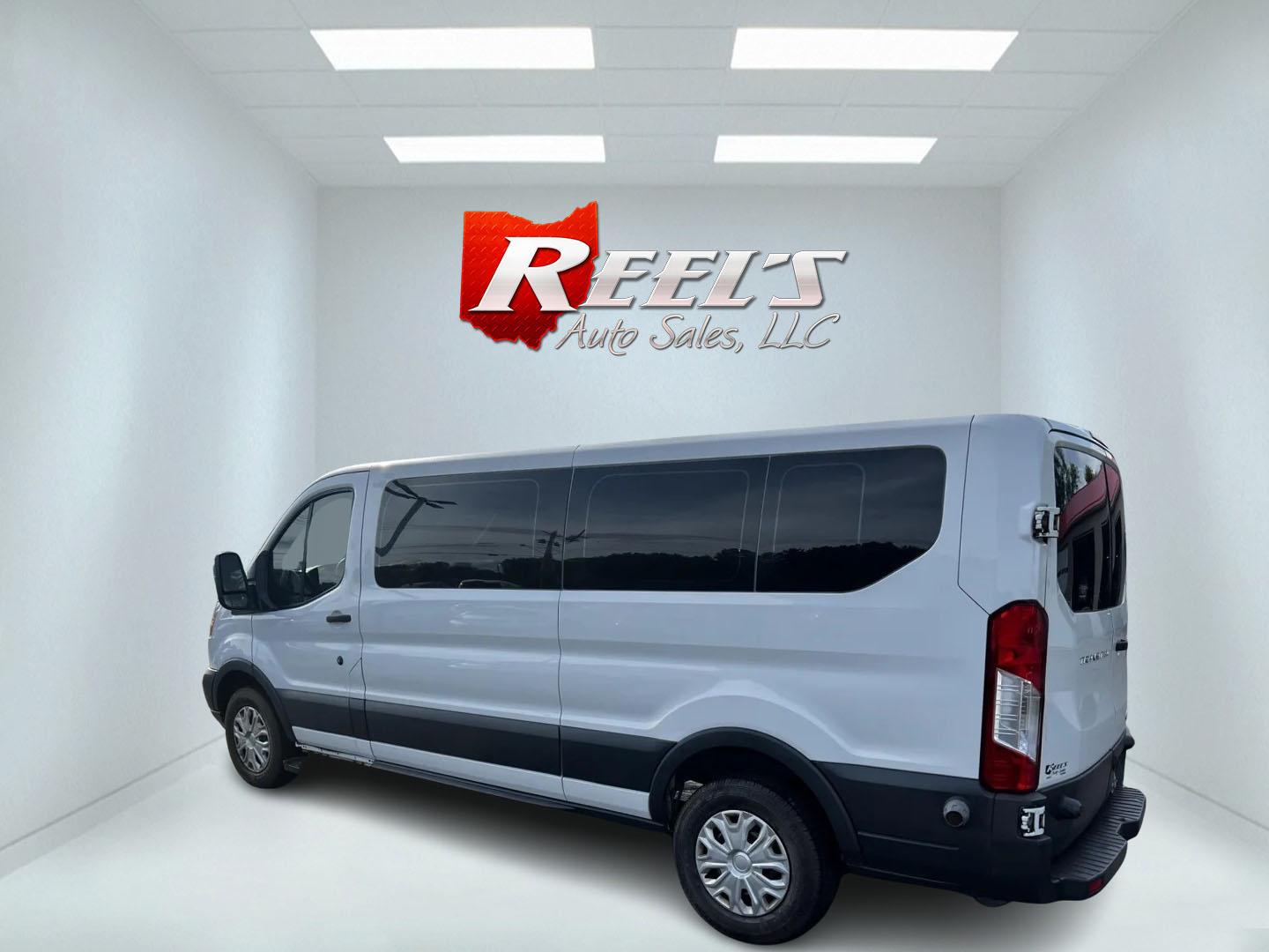 2016 White /Black Ford Transit 350 Wagon Low Roof XLT 60/40 Pass. 148-in. WB (1FBZX2ZM6GK) with an 3.7L V6 DOHC 24V engine, 6 Speed Auto transmission, located at 547 E. Main St., Orwell, OH, 44076, (440) 437-5893, 41.535435, -80.847855 - This 2016 Ford Transit T-350 XLT Wagon is a versatile 13-passenger van equipped with a 3.7-liter V6 engine and a 6-speed automatic transmission. This model offers a comfortable ride with front and rear climate zones and features modern conveniences such as HD radio, and dusk-sensing headlights. Safe - Photo#8