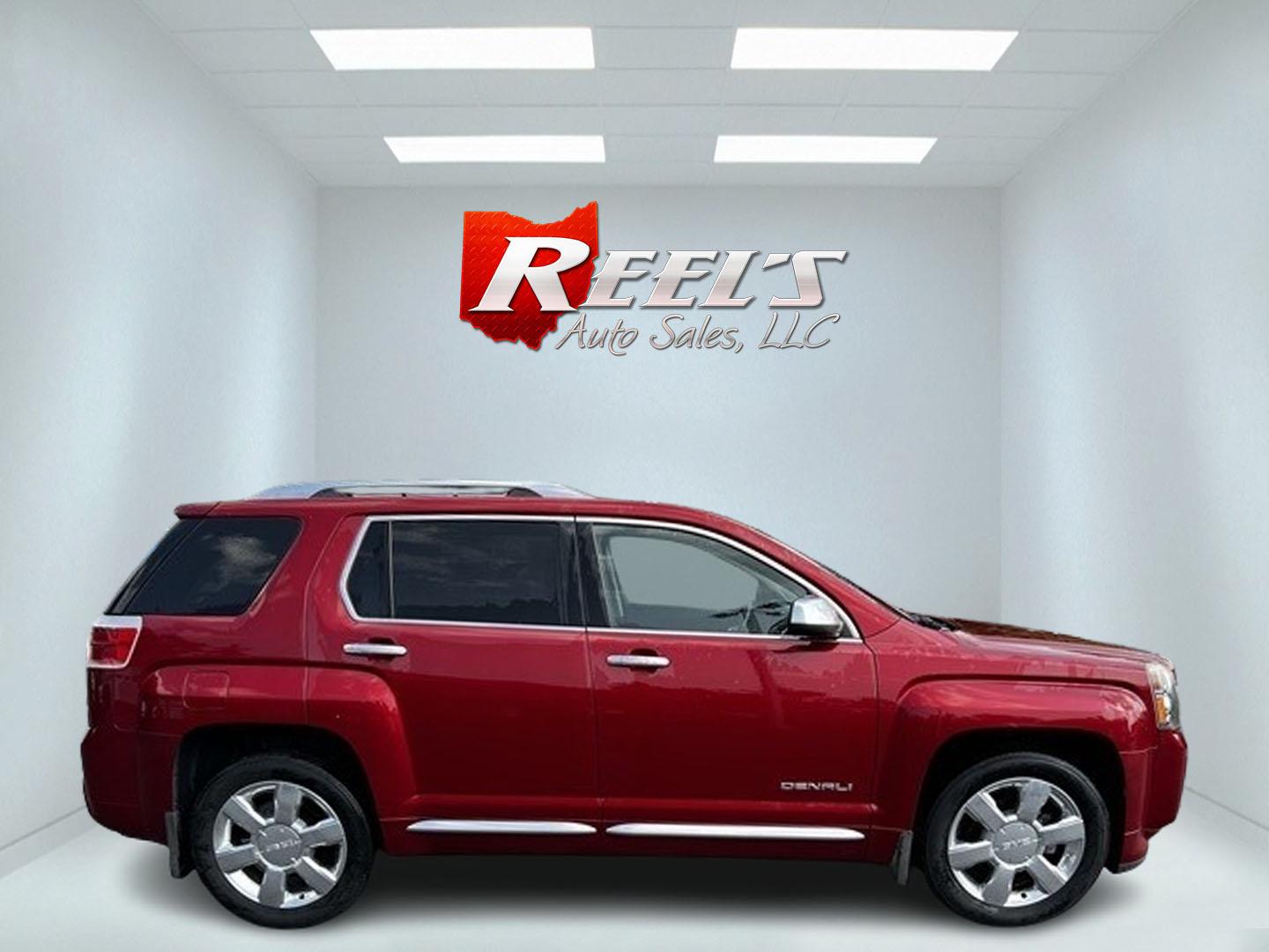 2015 Red /Black GMC Terrain Denali AWD (2GKFLZE37F6) with an 3.6L V6 DOHC 24V engine, 6-Speed Automatic transmission, located at 547 E. Main St., Orwell, OH, 44076, (440) 437-5893, 41.535435, -80.847855 - This One Owner 2015 GMC Terrain Denali AWD is a well-equipped compact SUV featuring a powerful 3.6L V6 engine producing 301 horsepower, paired with a 6-speed automatic transmission. This luxury trim offers leather interior, power front seats with heating, and a 9-speaker 250-watt Pioneer sound syste - Photo#4