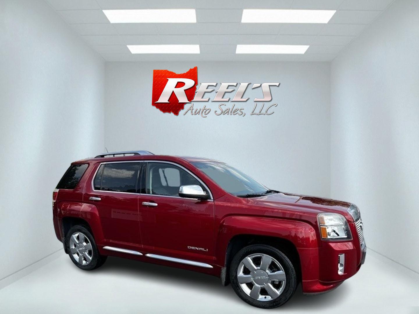 2015 Red /Black GMC Terrain Denali AWD (2GKFLZE37F6) with an 3.6L V6 DOHC 24V engine, 6-Speed Automatic transmission, located at 547 E. Main St., Orwell, OH, 44076, (440) 437-5893, 41.535435, -80.847855 - This One Owner 2015 GMC Terrain Denali AWD is a well-equipped compact SUV featuring a powerful 3.6L V6 engine producing 301 horsepower, paired with a 6-speed automatic transmission. This luxury trim offers leather interior, power front seats with heating, and a 9-speaker 250-watt Pioneer sound syste - Photo#3